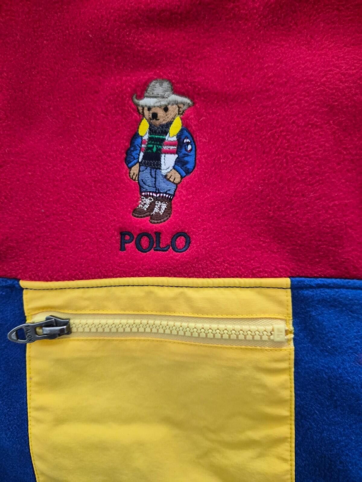 Polo Ralph Lauren Polo Ralph Lauren Cowboy Bear Snap Fleece Pullover Men’s S Size US S / EU 44-46 / 1 - 2 Thumbnail