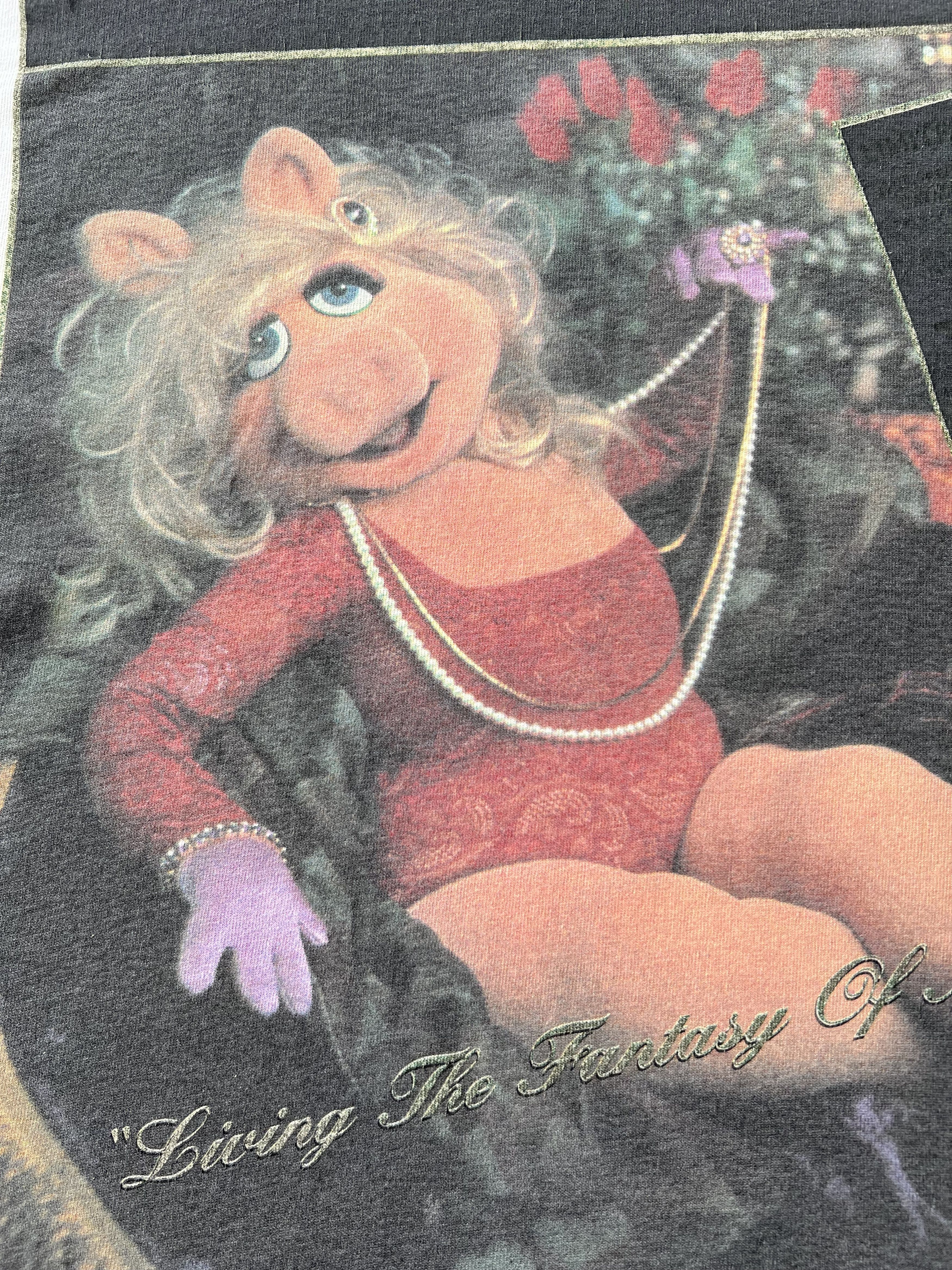 Cartoon Network Vintage 90s Miss Piggy Pigtoria’s Secret Muppets Jim Henson Size US XL / EU 56 / 4 - 4 Thumbnail