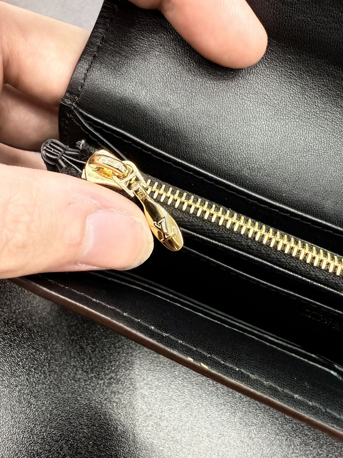Louis Vuitton Louis Vuitton Monogram Brown Flap Wallet Clutch Gold Lock Size ONE SIZE - 19 Thumbnail