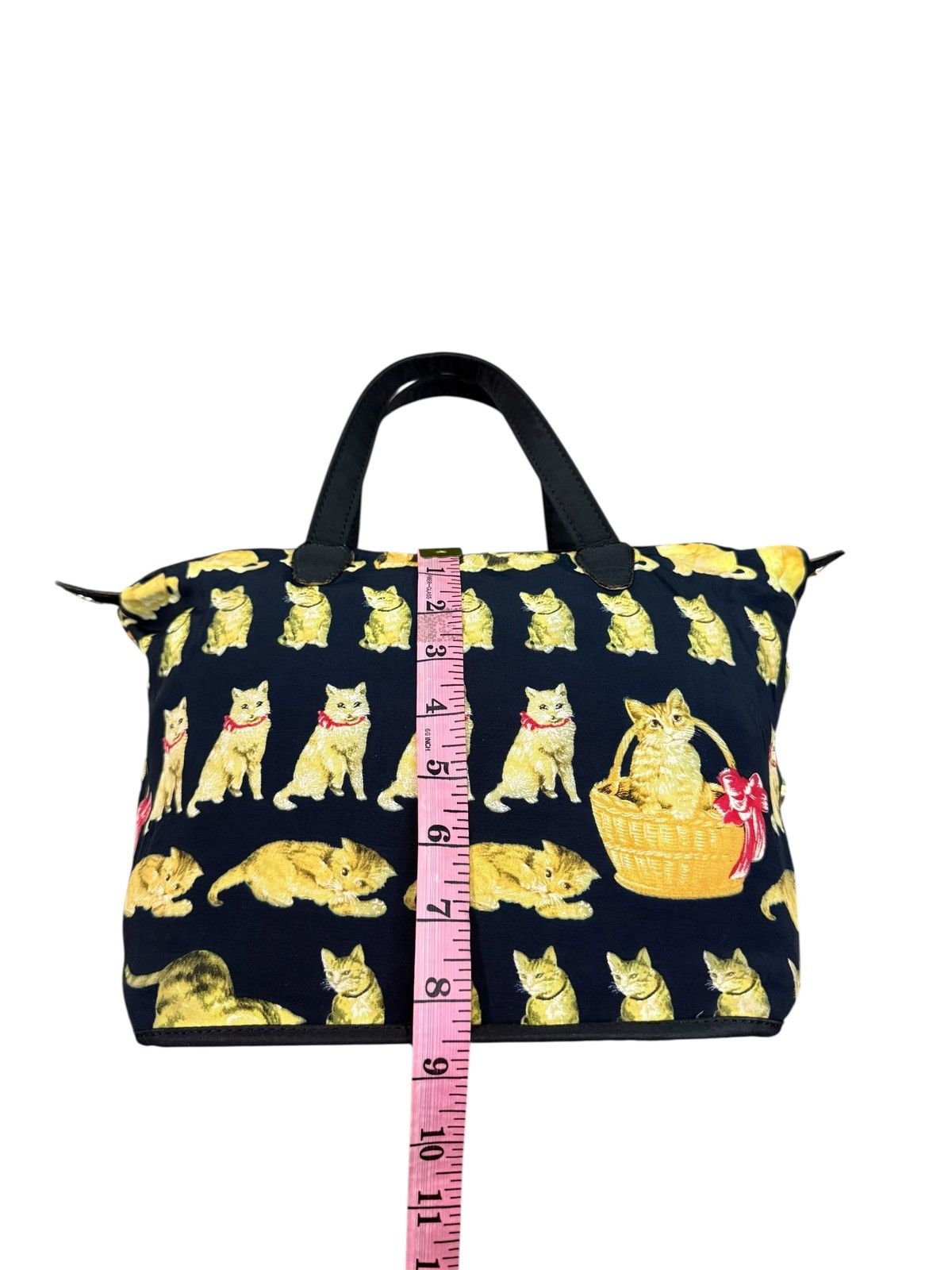 Versace Jeans Couture RARE VINTAGE VERSACE 90s REALIZZATO ALL ABOUT CATS HANDBAG Size ONE SIZE - 22 Thumbnail
