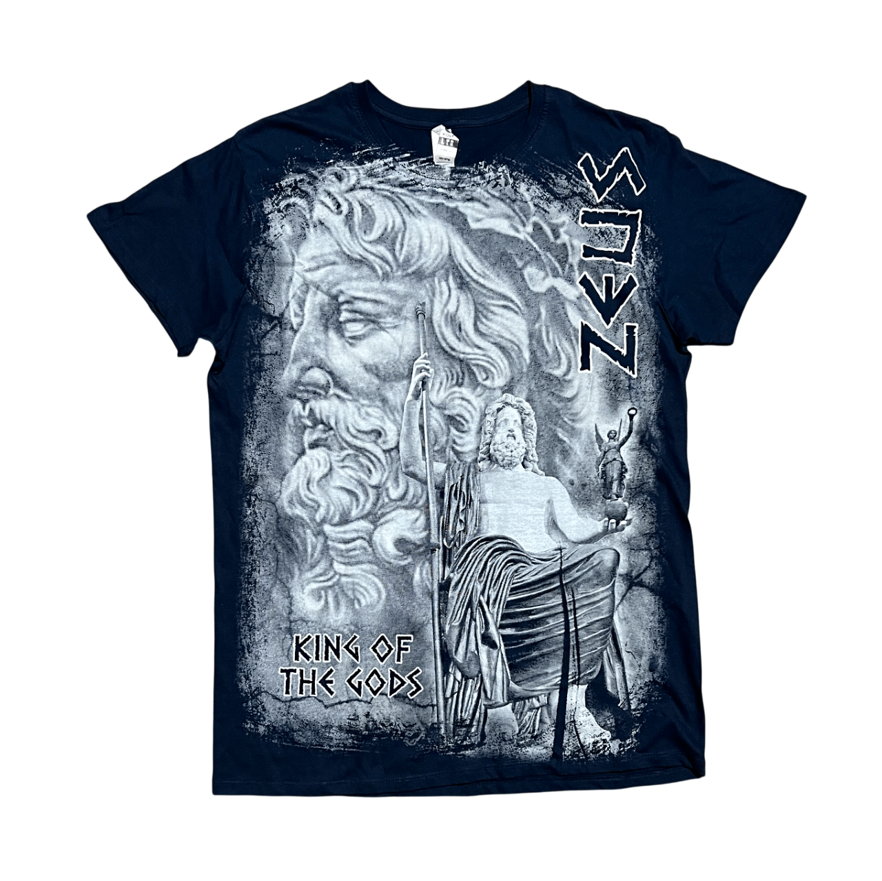 Other Zeus King of The Gods Greek Mythology Vintage T-Shirt Size US L / EU 52-54 / 3 - 1 Thumbnail