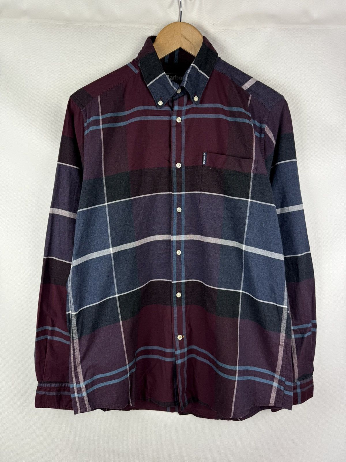 Barbour Barbour Cannich Men’s Long Sleeve Plaid Button Up Shirt Size US M / EU 48-50 / 2 - 1 Thumbnail