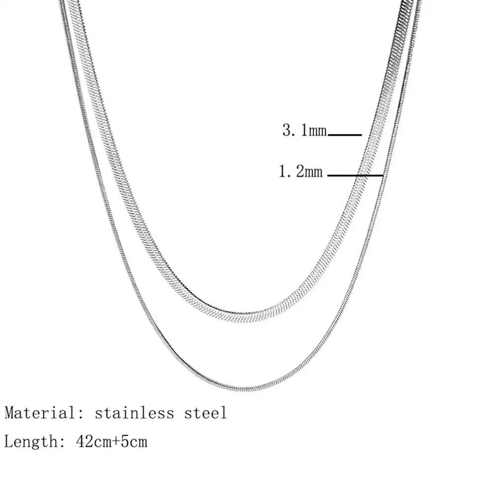 Jewelry Snake Chain Necklace Size ONE SIZE - 3 Thumbnail