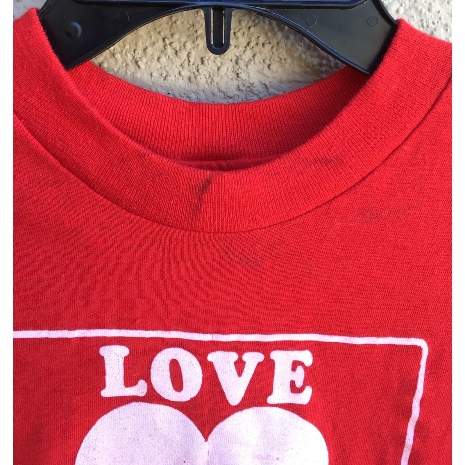 Vintage VINTAGE Love Our Valley Vote No On K T-Shirt Sport-T By Stedman Made In USA XL Men Red Graphic Tee USA XL Men Red Size US XL / EU 56 / 4 - 3 Thumbnail