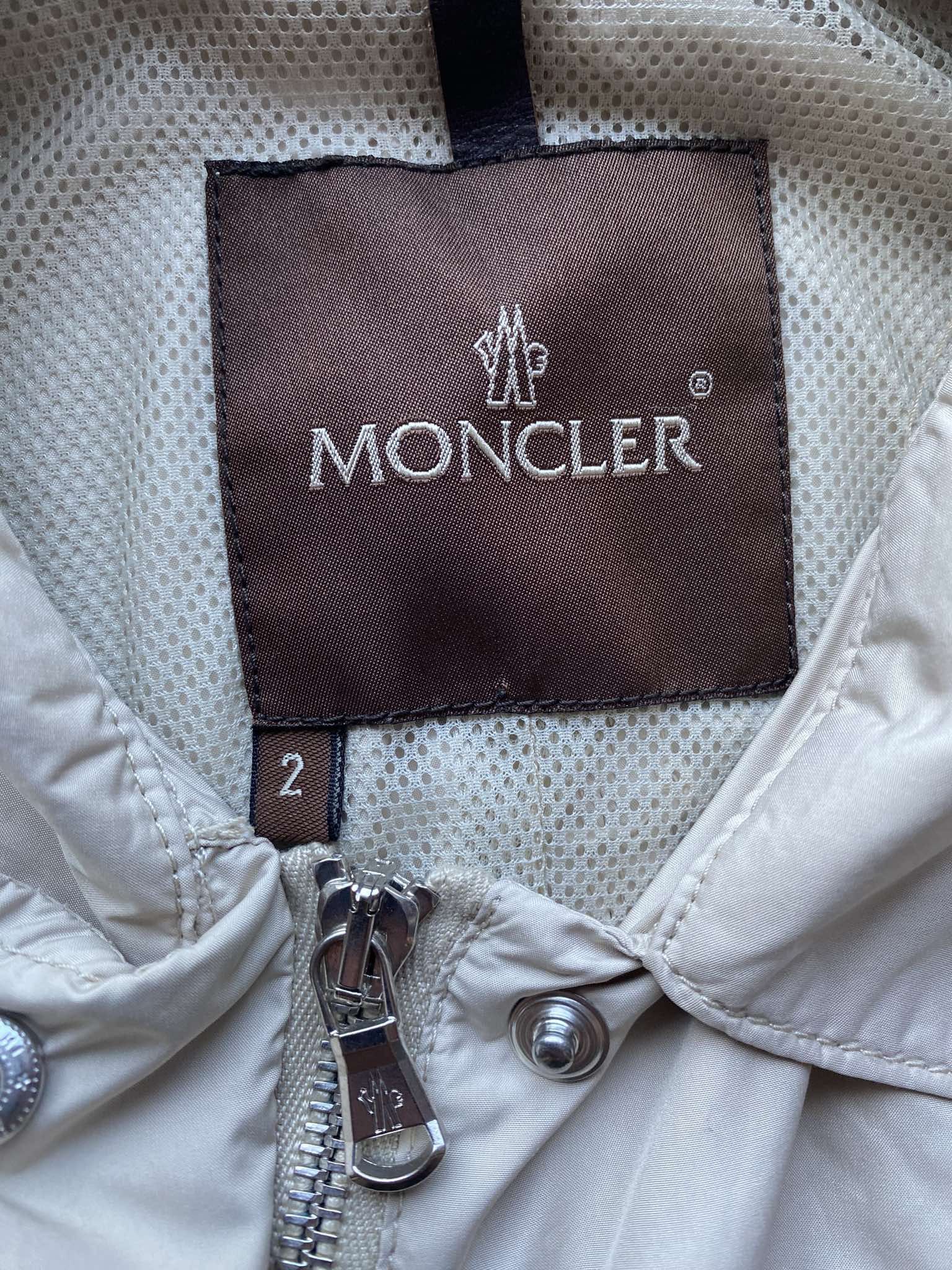 Moncler × Vintage Vintage Women Moncler Lightweight Jacket Belted Zip Lampo Size M / US 6-8 / IT 42-44 - 12 Thumbnail