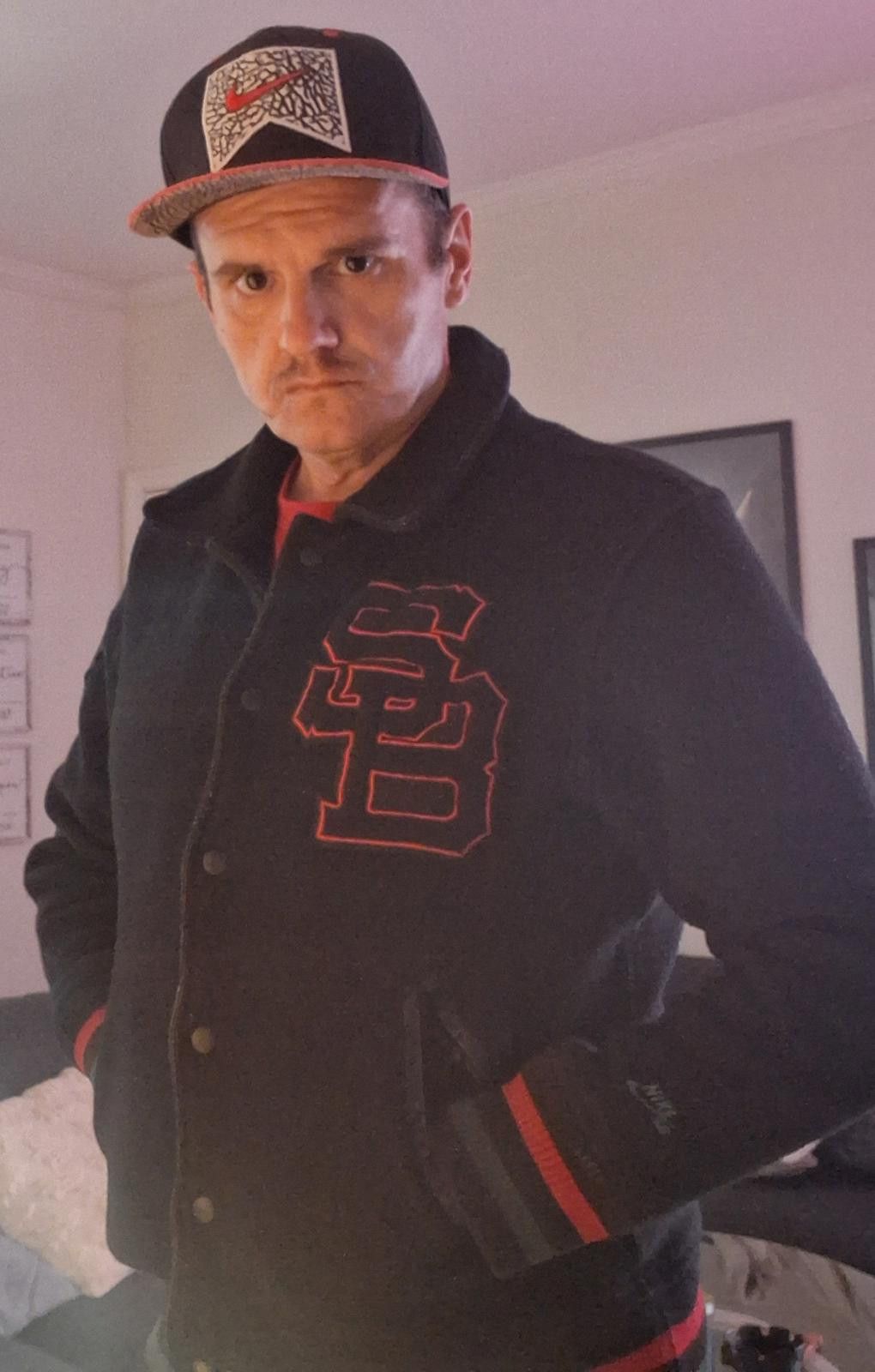 Nike RARE NIKE SB VARSITY JACKET sz L Size ONE SIZE - 8 Thumbnail