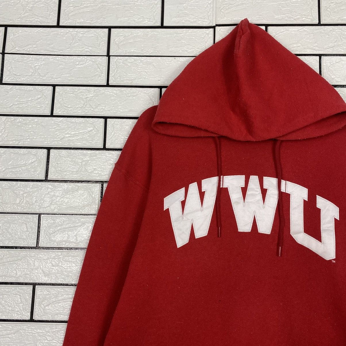 Japanese Brand 📌Vintage Hoodie Pull Over Sweatshirt Russel Athletic Size US L / EU 52-54 / 3 - 8 Thumbnail