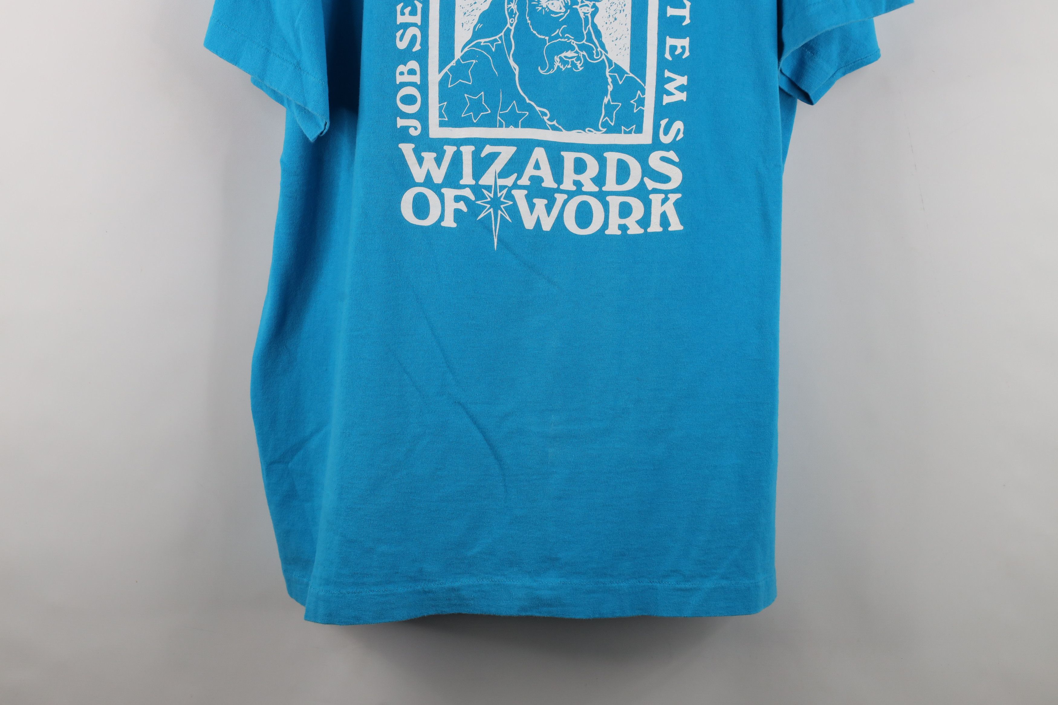 Vintage Vintage 90s The Wizards of Work Job Short Sleeve T-Shirt Size US XL / EU 56 / 4 - 3 Thumbnail