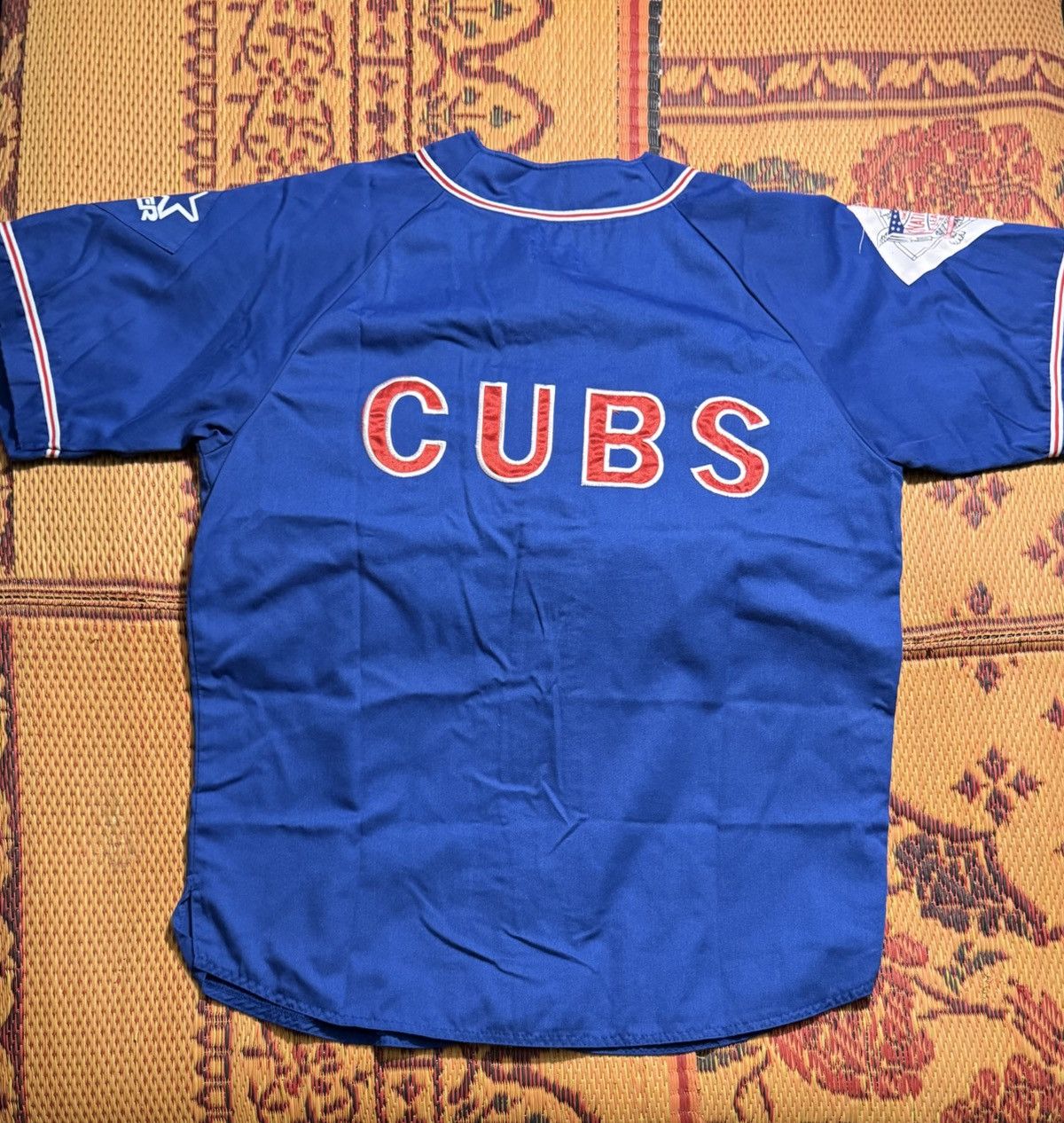 MLB Vintage 90s Chicago Cubs Starter Jersey Size US L / EU 52-54 / 3 - 3 Thumbnail