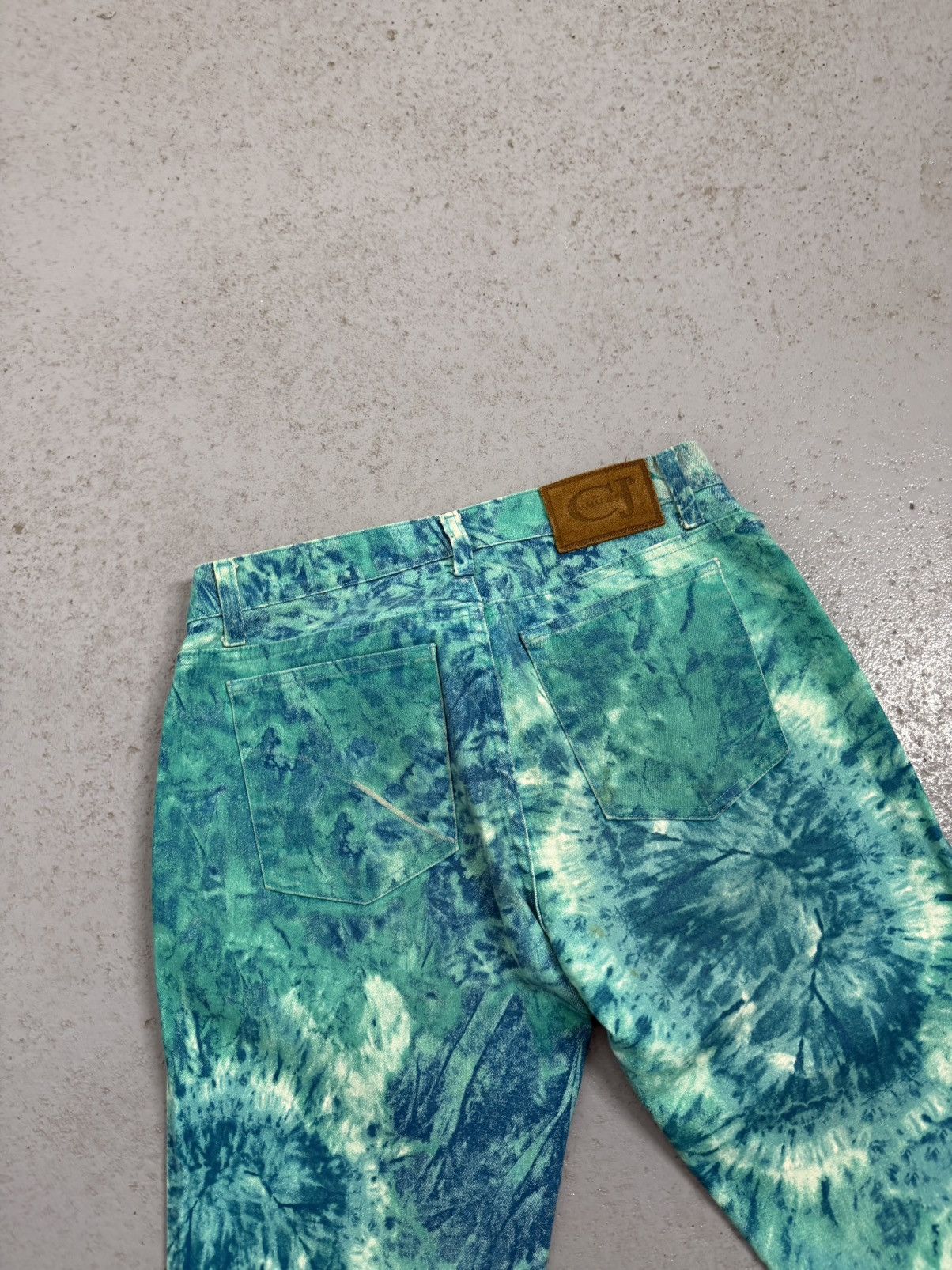 Just Cavalli Vintage Cavalli Jeans Floral Overprinted Breeches Size 29" - 11 Thumbnail
