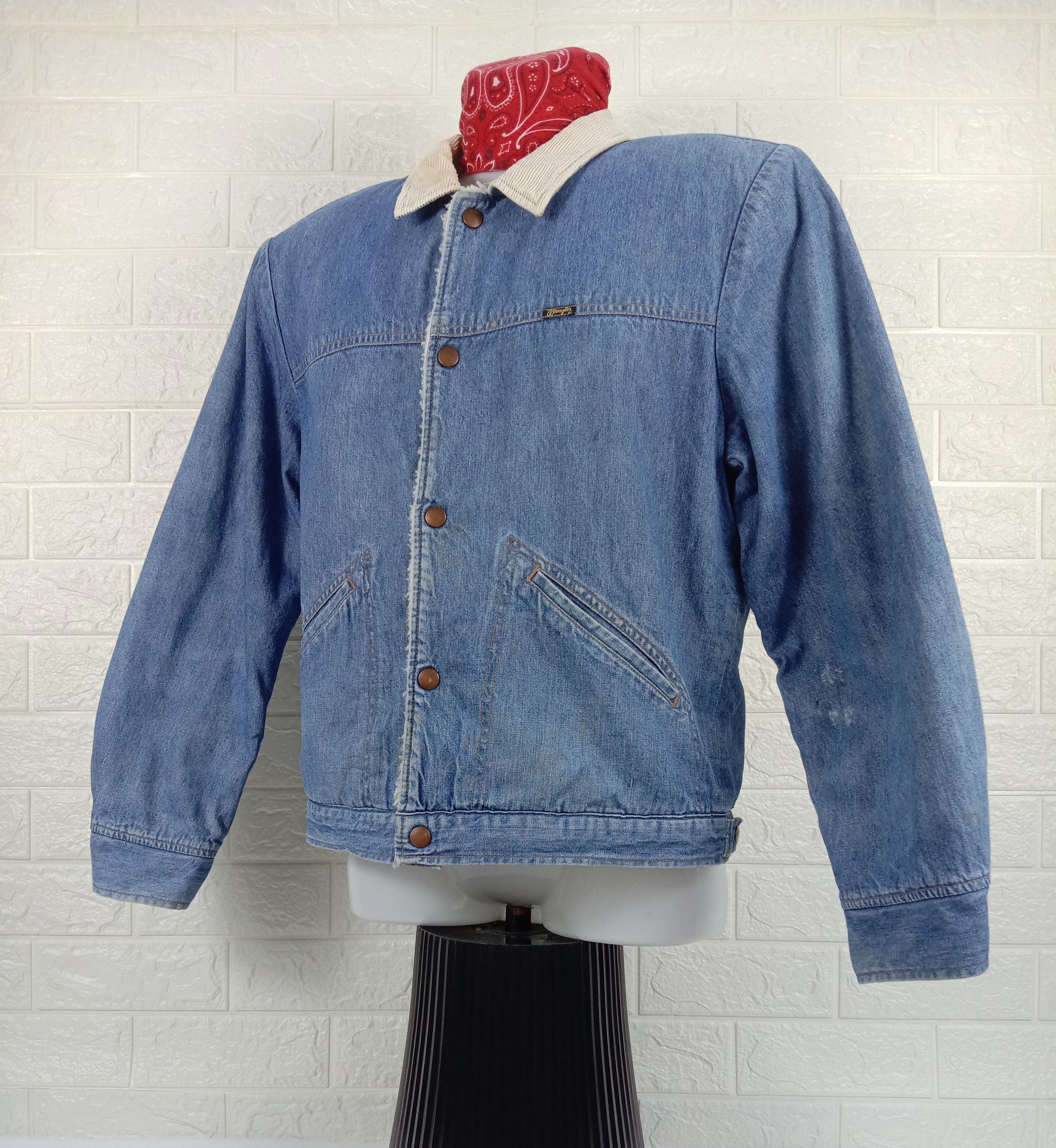 Wrangler Vintage Wrangler Indigo Denim Jacket Size US M / EU 48-50 / 2 - 3 Thumbnail