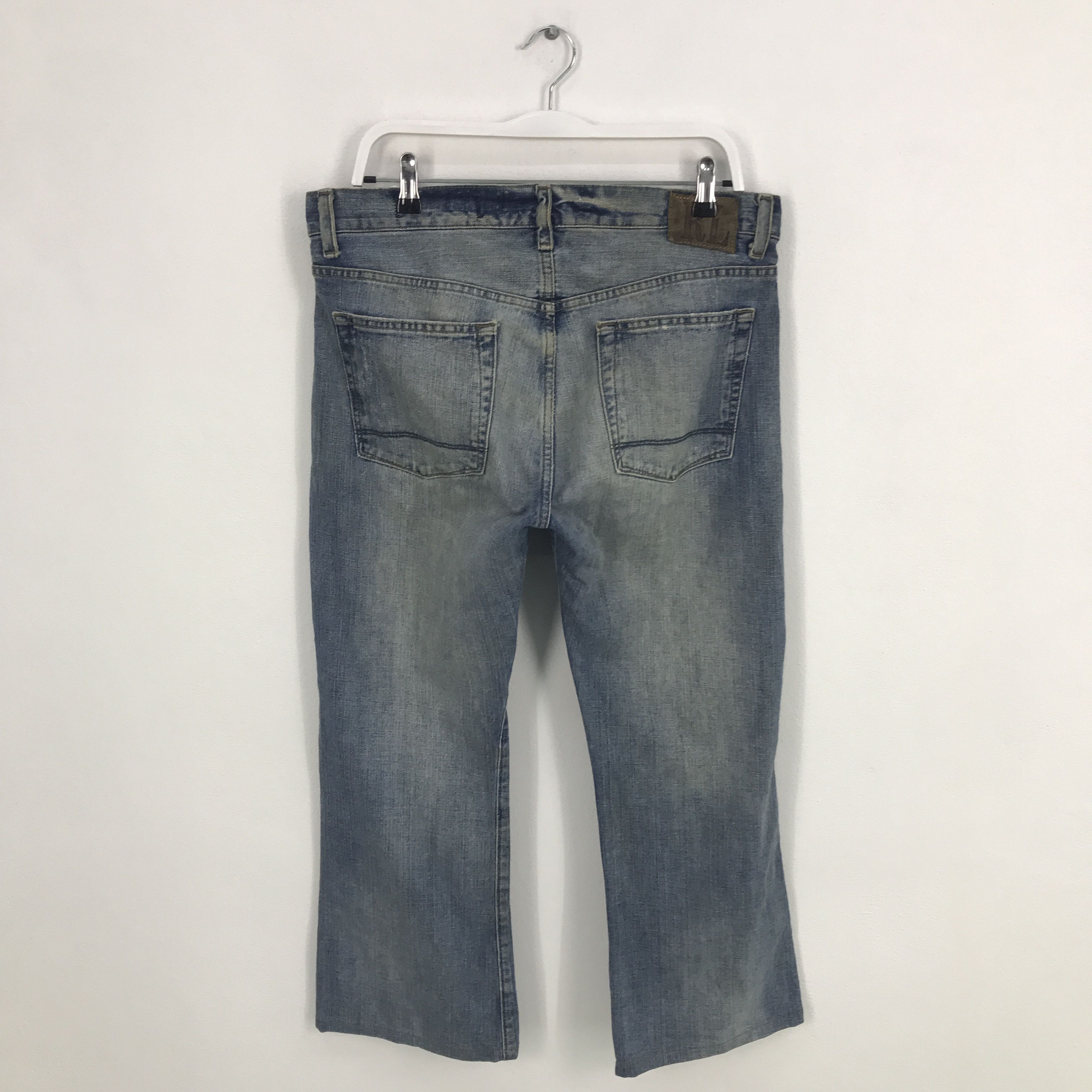 Polo Ralph Lauren Rare Polo By Ralph Lauren denim Light denim pants Size US 34 / EU 50 - 4 Thumbnail