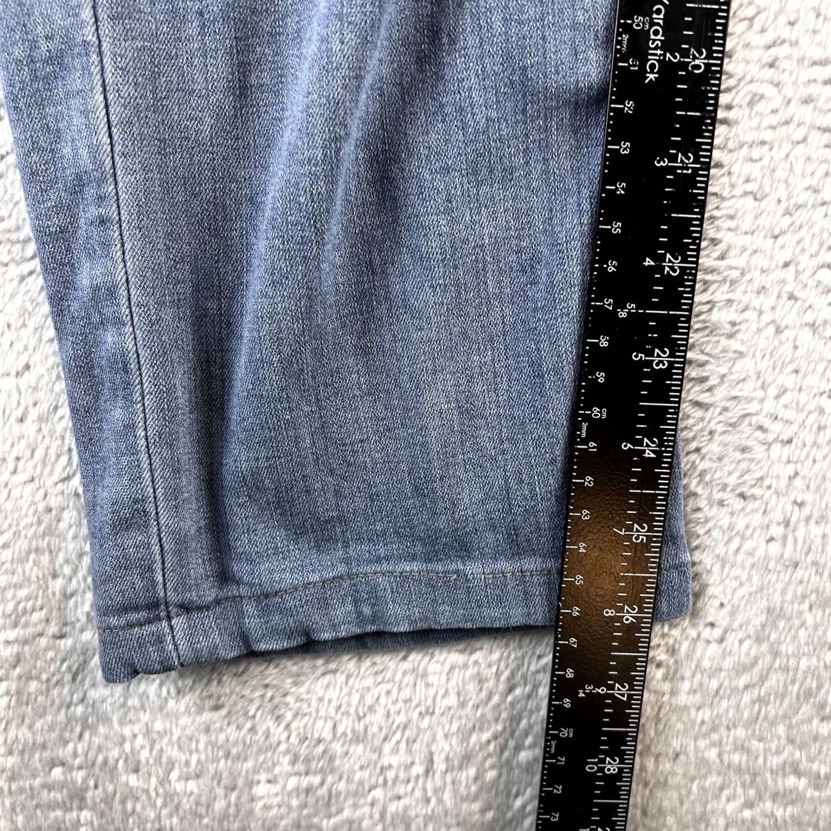 Paige Paige Lennox Jeans Mens 34x26 Blue Straight Slim Denim Preppy USA 5-Pocket City College 90s Womens? Size US 34 / EU 50 - 4 Thumbnail