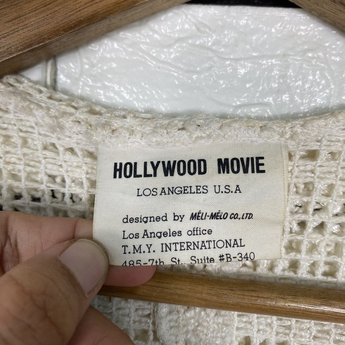 Japanese Brand Hollywood Movie Knit Net Button Sweater Issey Miyake Size US M / EU 48-50 / 2 - 19 Thumbnail