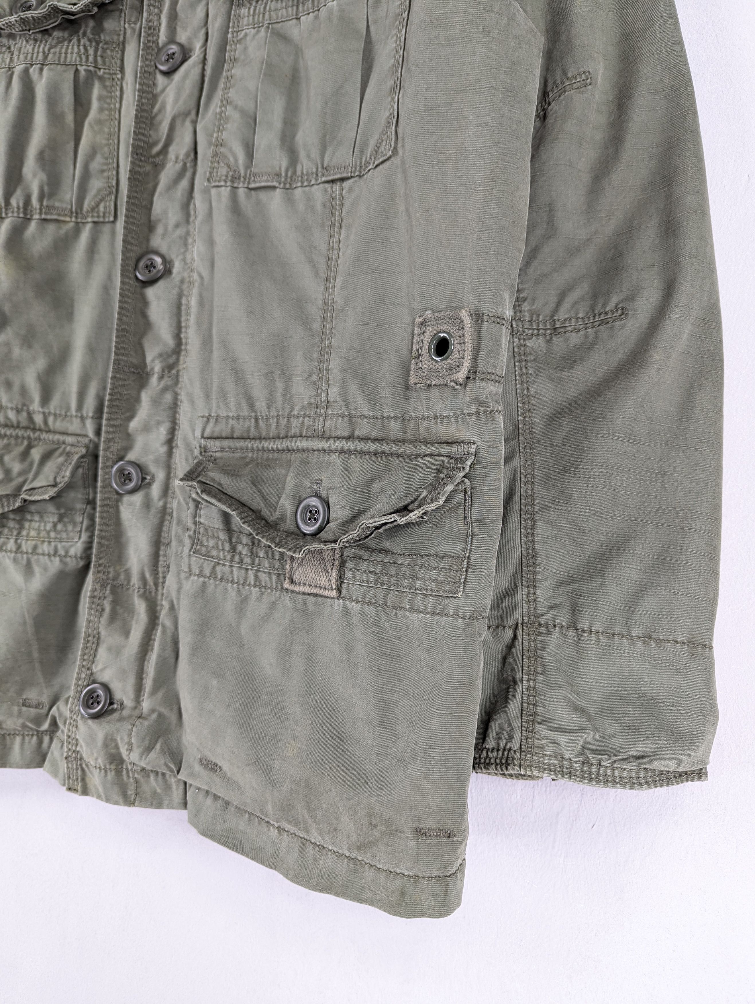 Gap Gap Military Heavy Zipper Jacket Size L Size US L / EU 52-54 / 3 - 4 Thumbnail