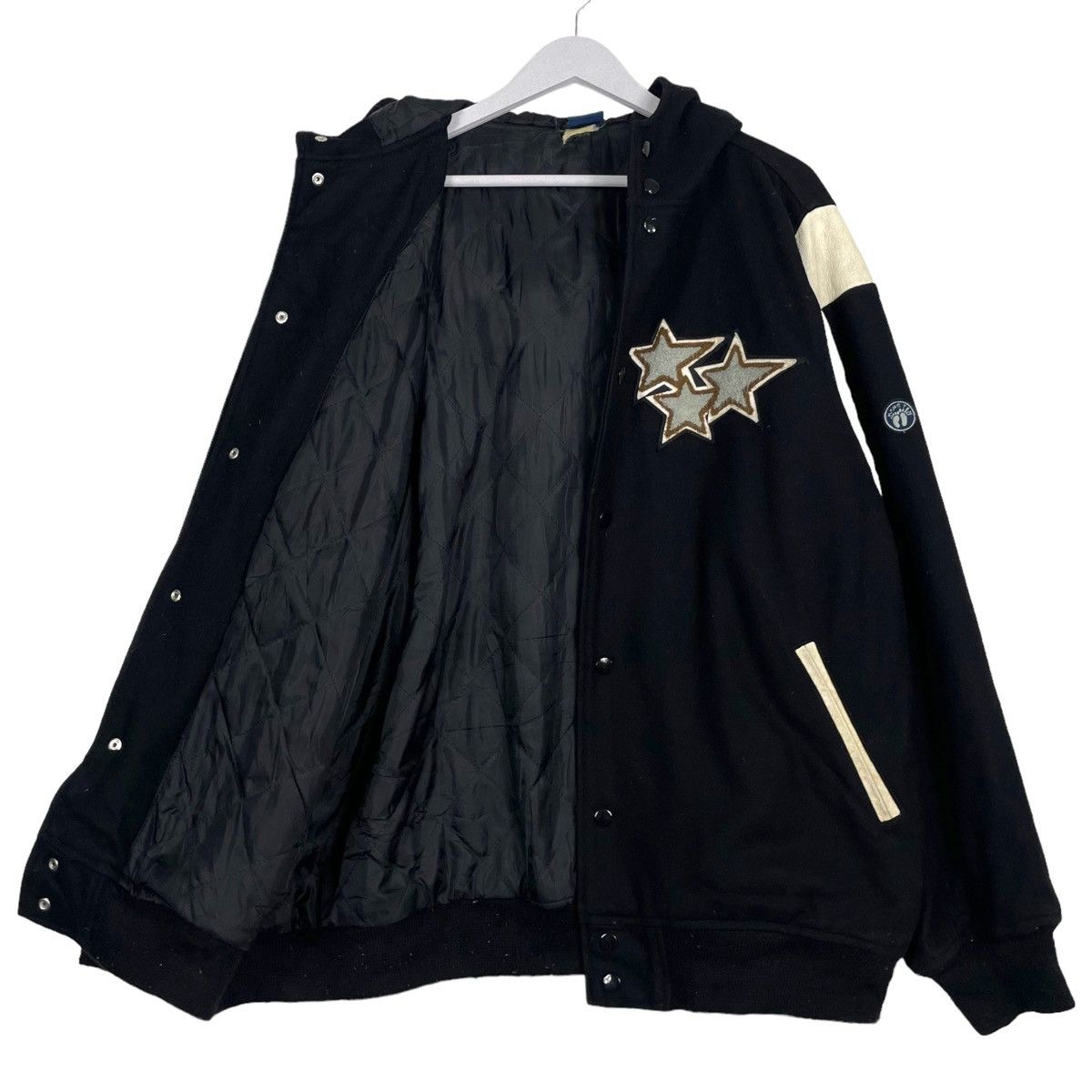 Japanese Brand 💥Y2K HANG TEN BOMBER RIOT VARSITY JACKET Size US L / EU 52-54 / 3 - 8 Thumbnail