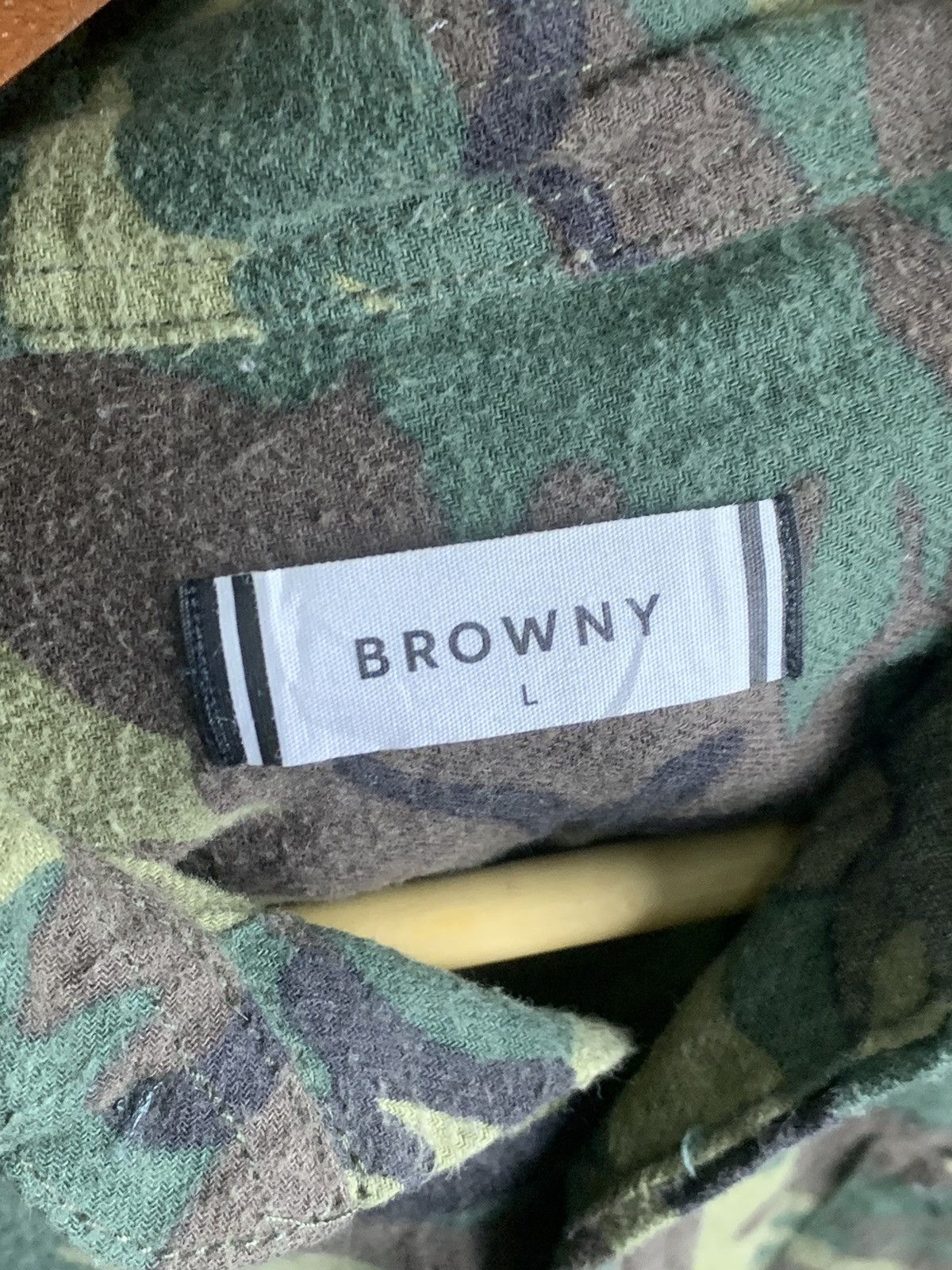 Japanese Brand Browny Camo button up Size US L / EU 52-54 / 3 - 12 Thumbnail