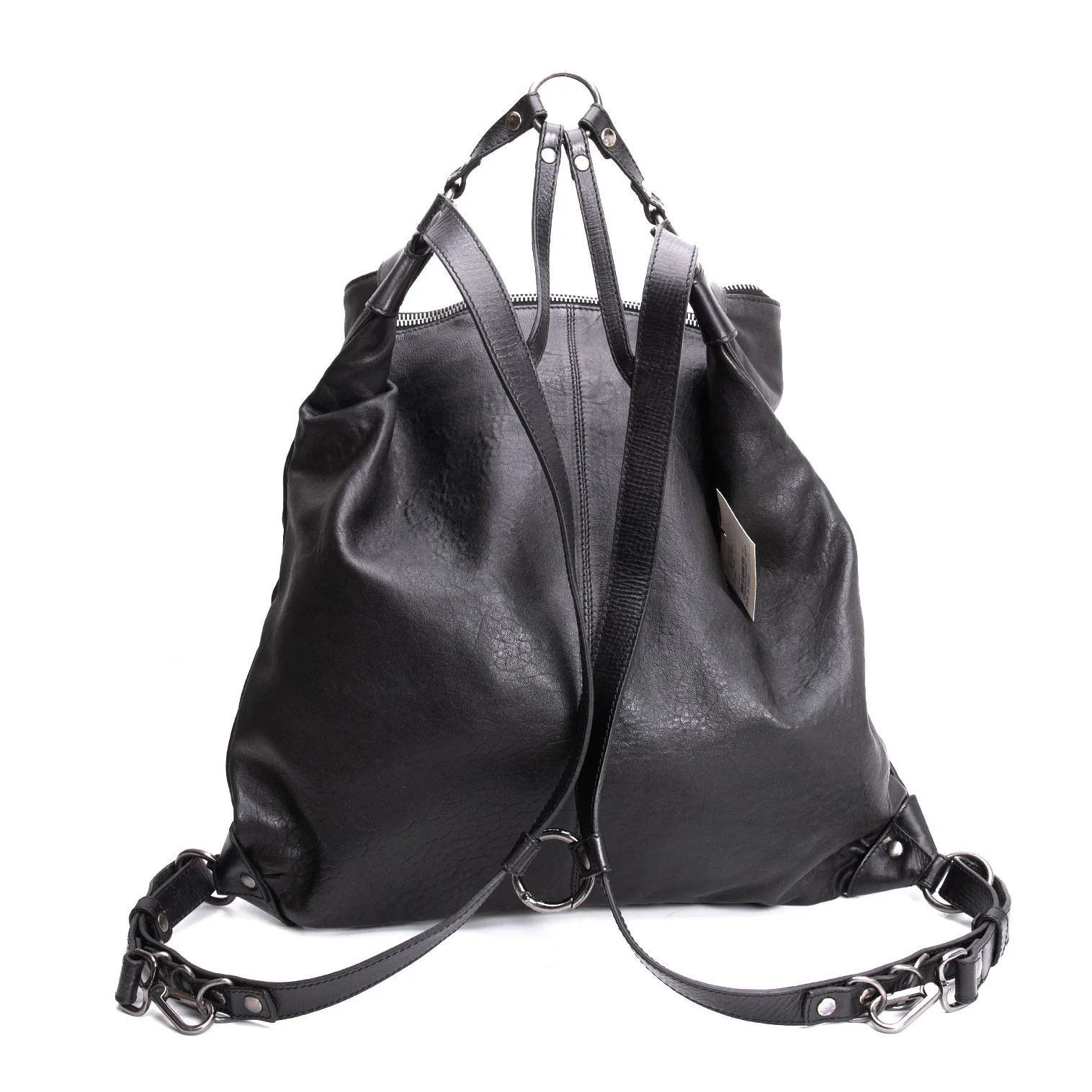 Jean Paul Gaultier Leather Harness Rucksack in Black Size ONE SIZE - 5 Thumbnail