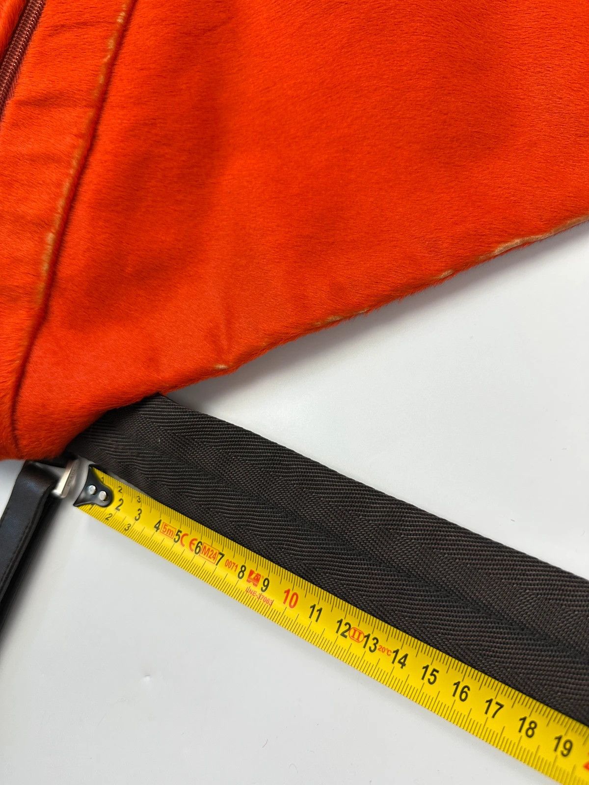Prada Prada Milano FW99 Orange Fur Holster Chest Sling Bag Size ONE SIZE - 18 Thumbnail