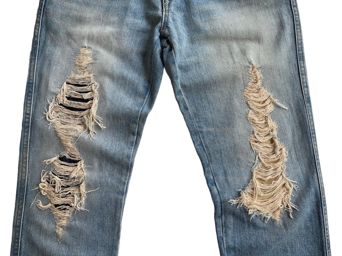 FACTOTUM Factotum Distressed Denim Size US 29 - 7 Thumbnail