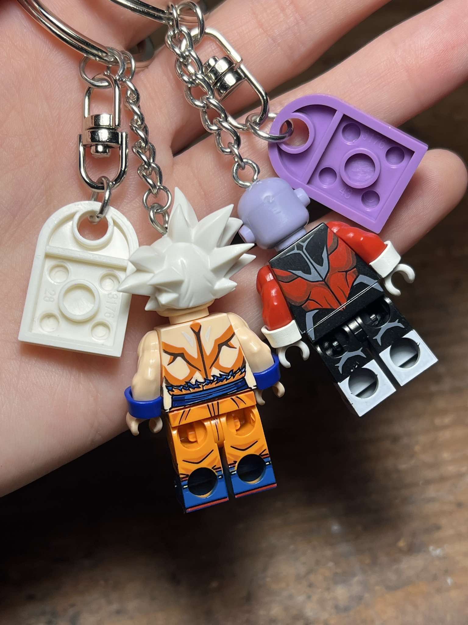 Other Dragon Ball Z Goku Jiren anime minifigure keychain Size ONE SIZE - 5 Thumbnail