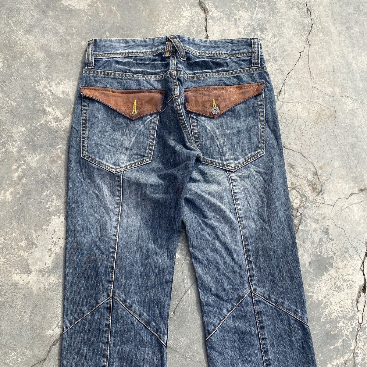 Japanese Brand ICCA Seams Jeans TORNADO MART KAPITAL Size US 30 / EU 46 - 2 Thumbnail