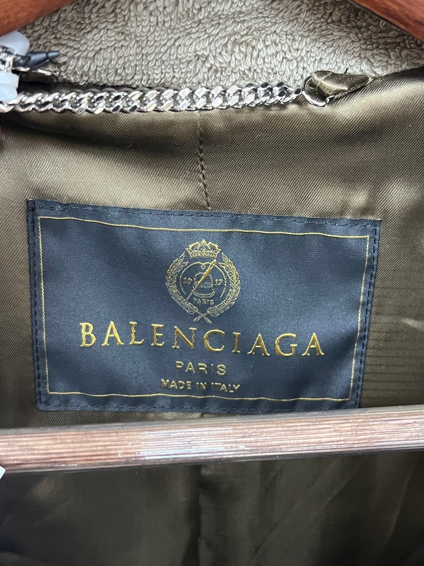 Balenciaga Balenciaga Beige Double-Breasted Long Coat Size US S / EU 44-46 / 1 - 3 Thumbnail