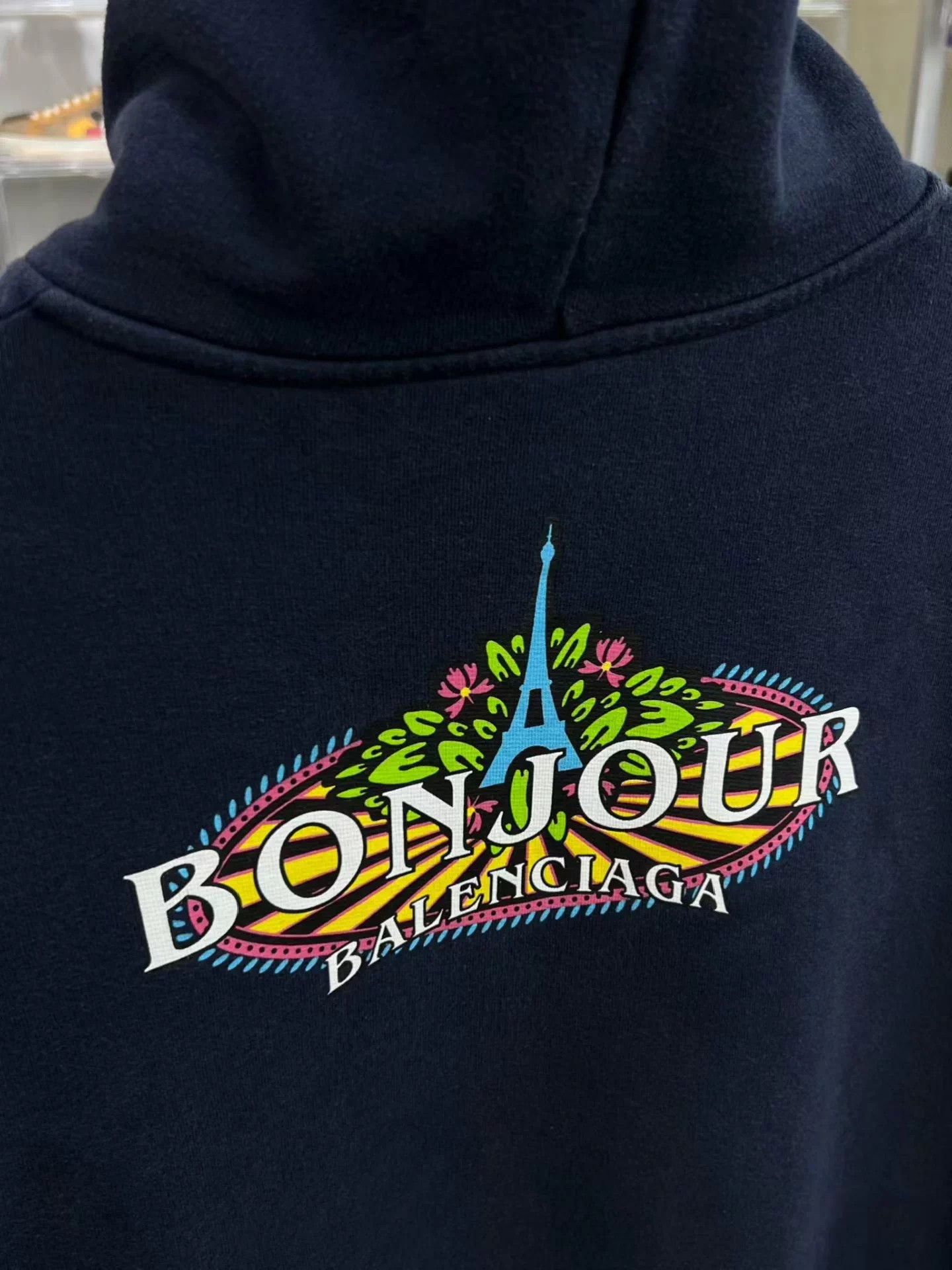 Balenciaga Balenciaga Rainbow Eiffel Tower Hoodie S Size US S / EU 44-46 / 1 - 6 Thumbnail