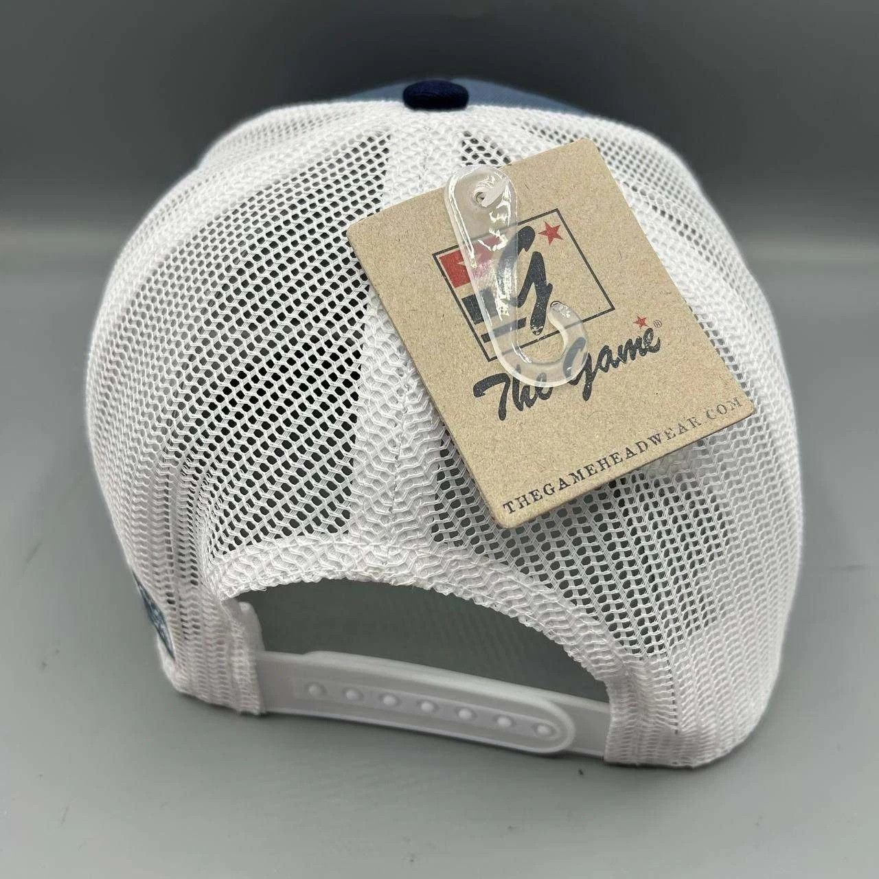 The Game Pismo Beach California Trucker Hat Men Blue White Snap Back Size ONE SIZE - 8 Thumbnail