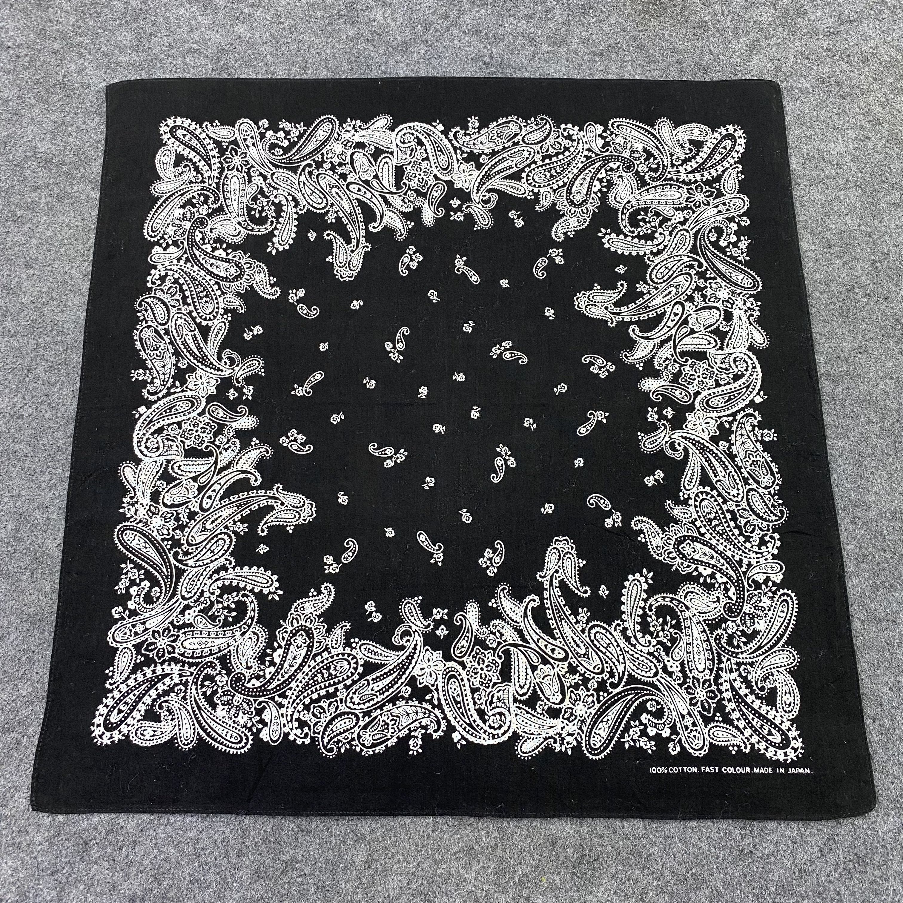 Japanese Brand Paislee Handkerchief / Bandana / Neckerchief-B1423 Size ONE SIZE - 1 Thumbnail