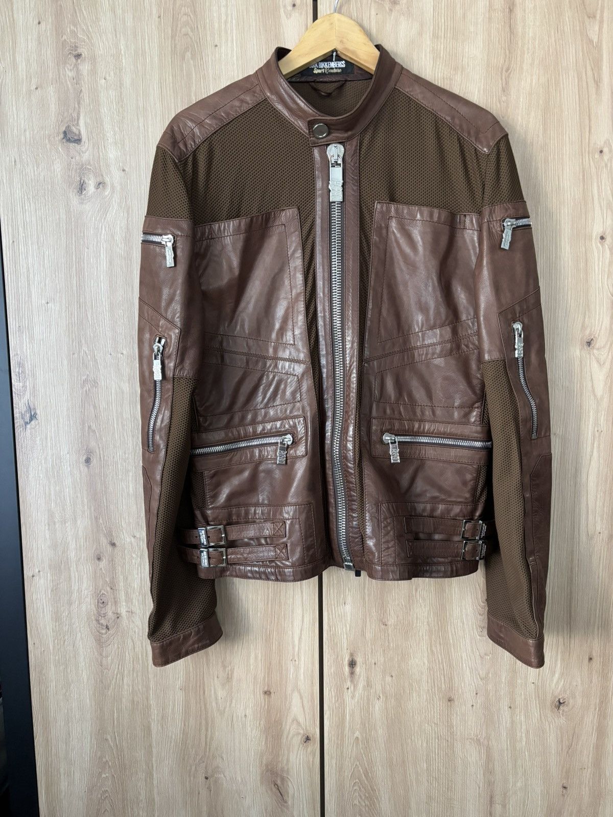 Dirk Bikkembergs DIRK BIKKEMBERGS SPORT COUTURE SS 2010 RUNWAY BONDAGE JACKET Size US L / EU 52-54 / 3 - 2 Thumbnail