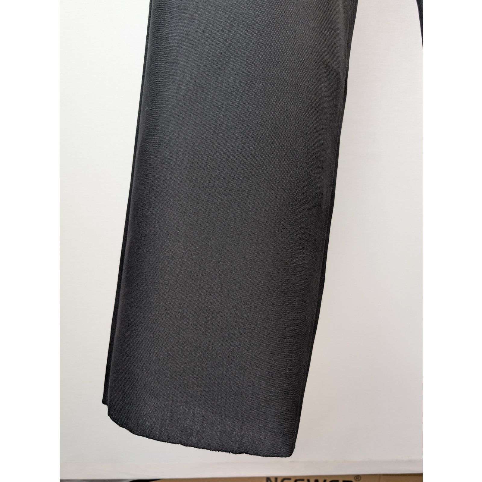 Balenciaga o1rshd1 Stretch Virgin Wool 5 Pocket Baggy Pants in Black Size US 34 / EU 50 - 9 Thumbnail