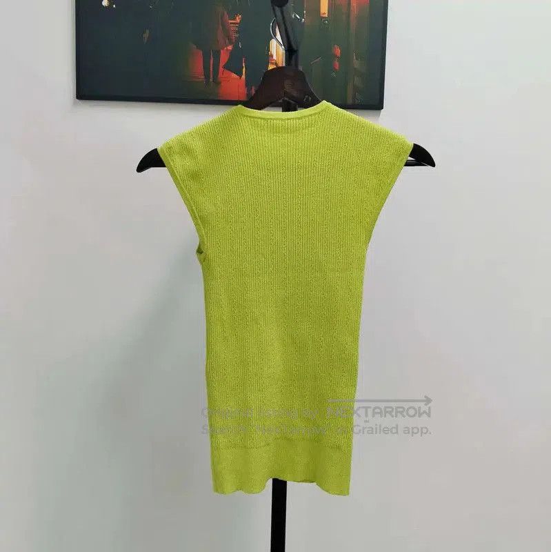 Balmain Balmain Summer Sleeveless Green Top . Size S / US 4 / IT 40 - 2 Thumbnail