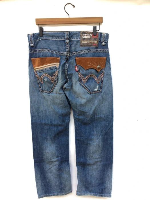 Japanese Brand Japanese Designer Brand Edwin Distressed Denim Pant Size US 35 - 6 Thumbnail