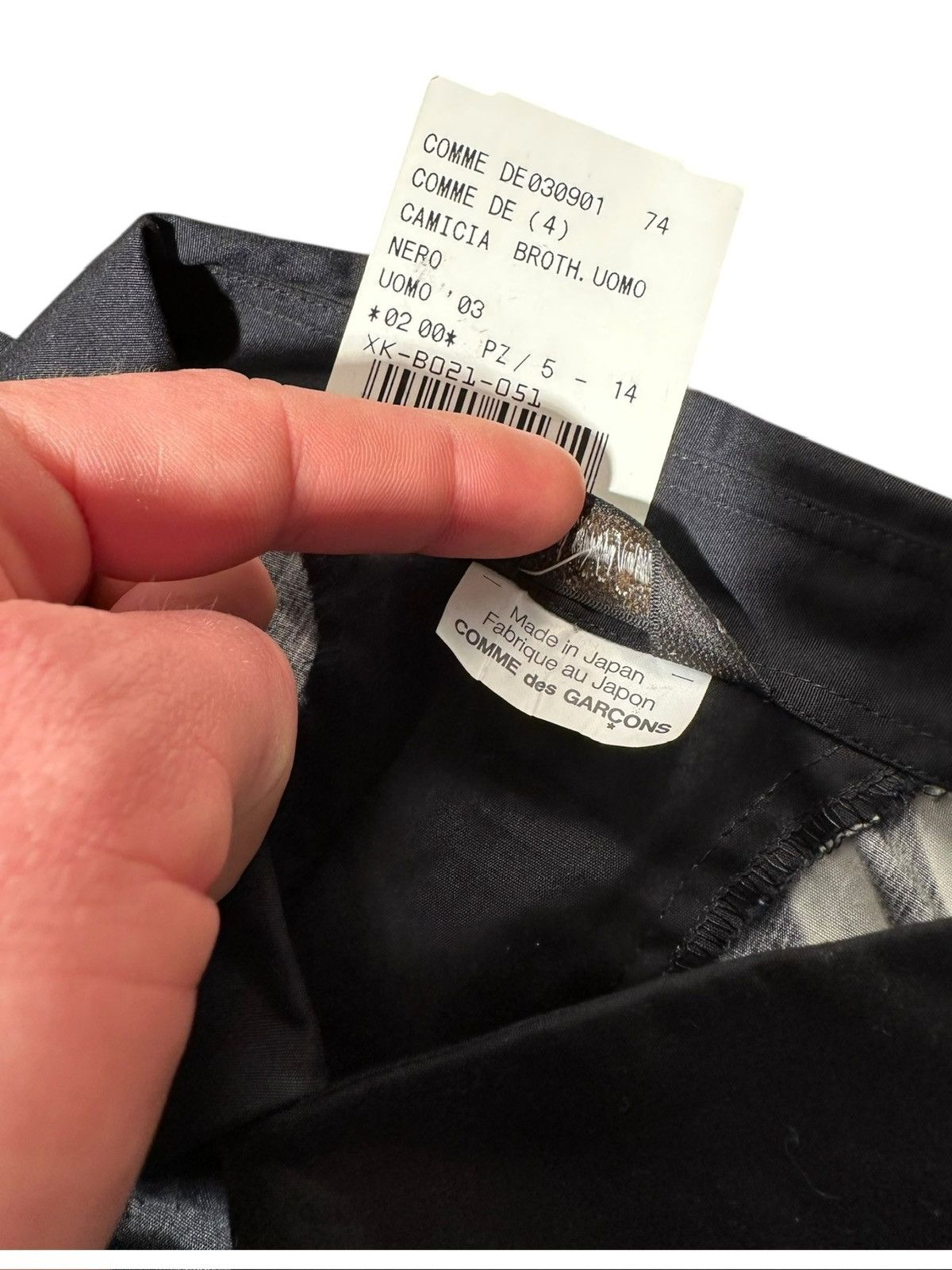 Comme des Garcons Homme Plus Comme des Garçons Homme Plus 2003 Floral Panel Shirt Archive Size US M / EU 48-50 / 2 - 8 Thumbnail