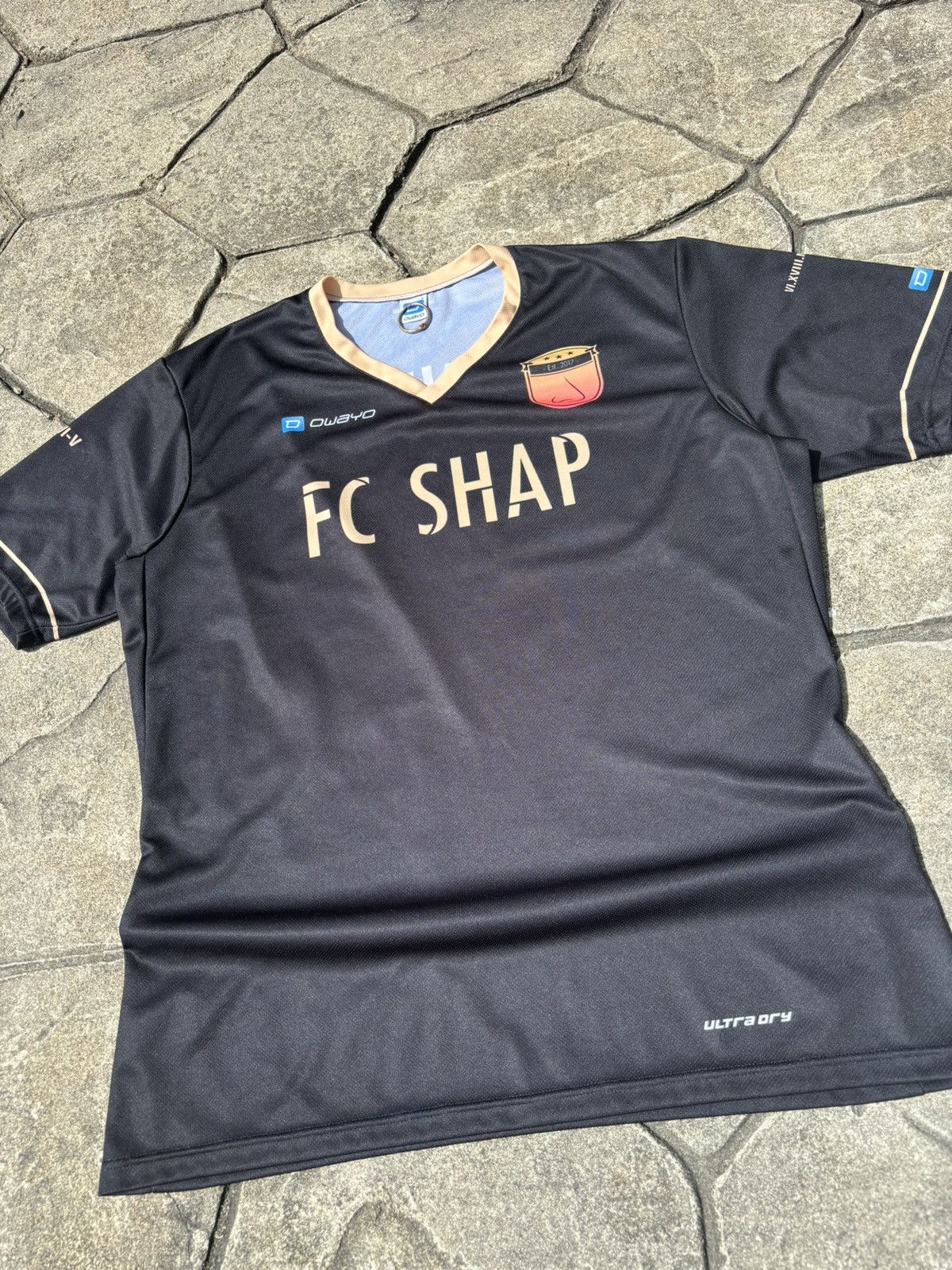 Vintage Y2K FC Shaps Santos Blokecore Soccer Jersey Size US M / EU 48-50 / 2 - 2 Thumbnail