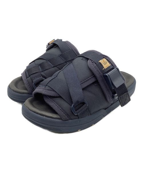 Pre-owned Visvim Christo Slide Sandals Navy Size S