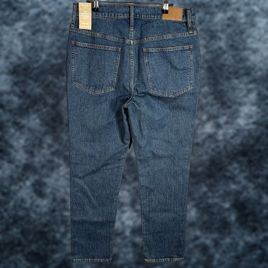 VINTAGE NWT! Madewell The Perfect Vintage Jeans Womens 30 Blue Medium Wash Jeans Adult Womens 30 Blue Medium Wash Madewell