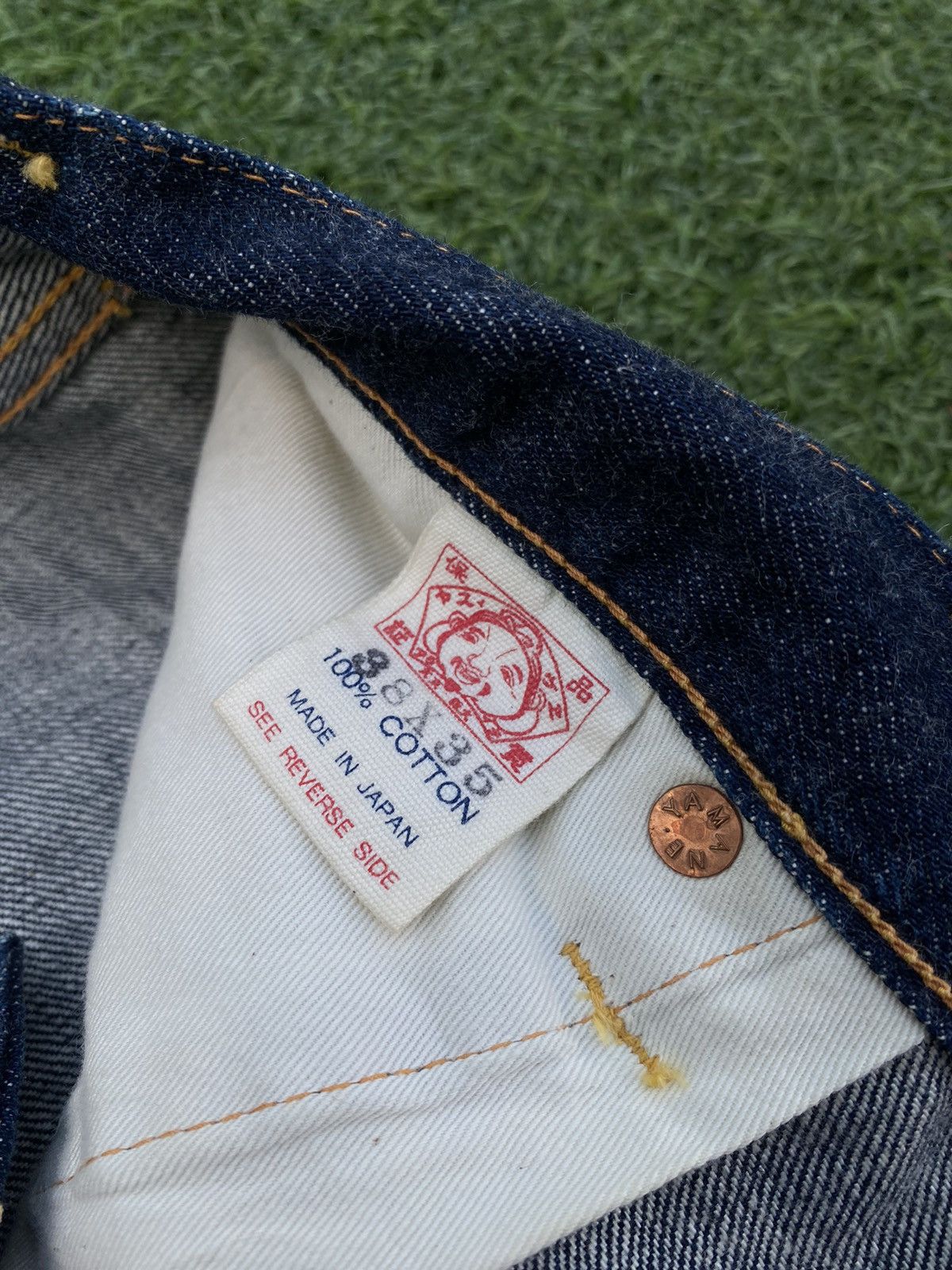Evisu EVISU JEANS WHITE SEAGULL NO.2 MADE IN JAPAN SELVEDGE Size US 36 / EU 52 - 9 Thumbnail
