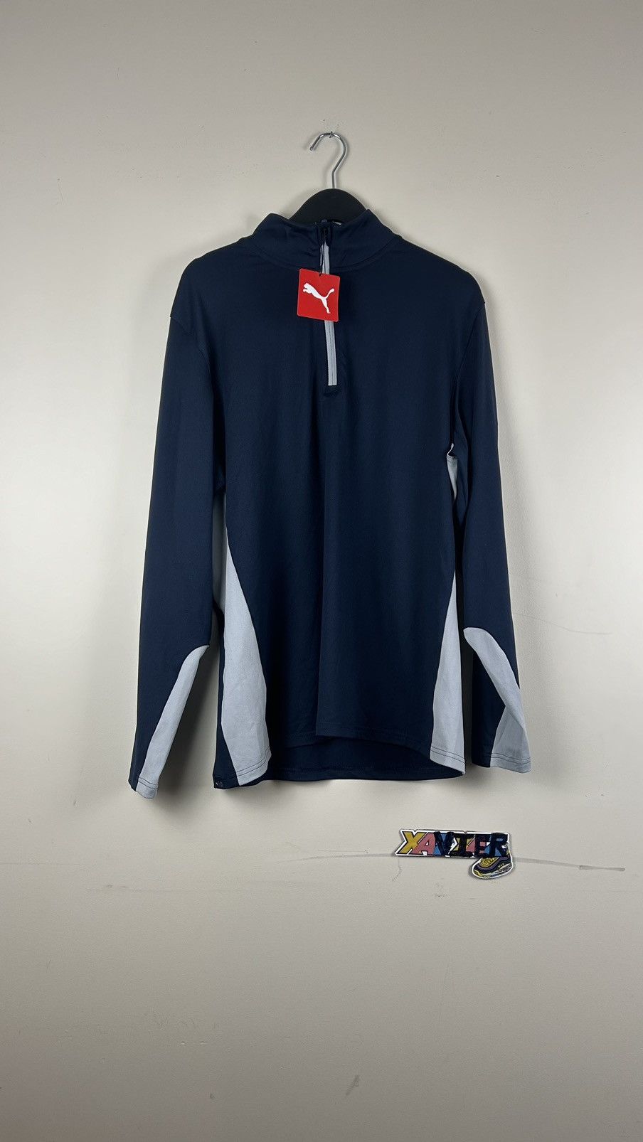 Puma Full-Zip Puma sport Fleece Large Navy Men Size US L / EU 52-54 / 3 - 1 Thumbnail