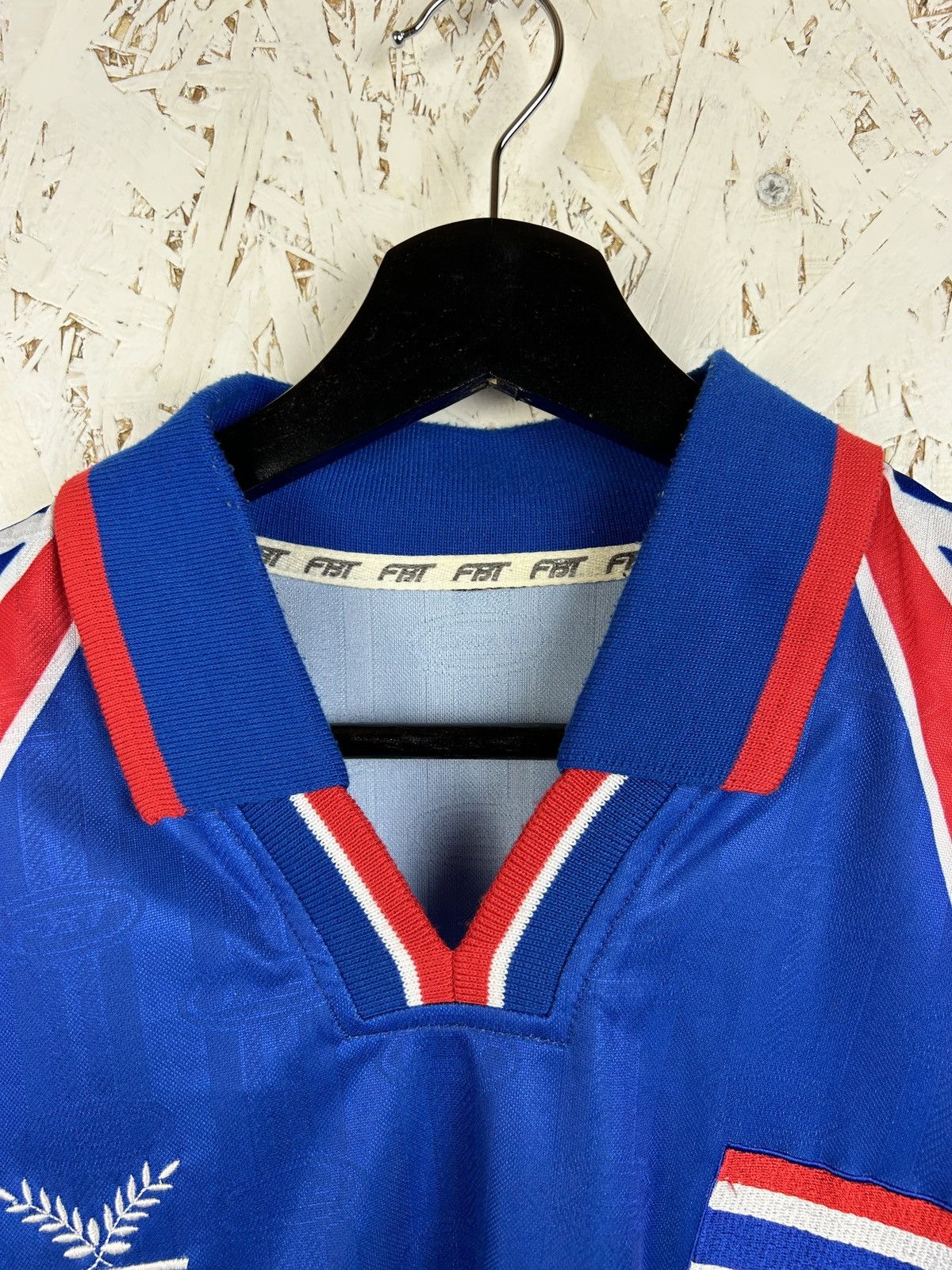 Vintage Thailand FBT 2002/03 Away Kit Soccer Jersey Vintage 00s Size US XL / EU 56 / 4 - 4 Thumbnail