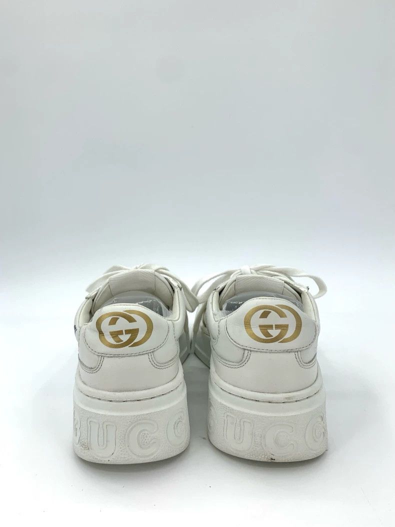 Gucci Gucci Size 35.5 Size 35.5 Sanskrit White Biscuit Shoes C Size US 5 / EU 37 - 4 Thumbnail