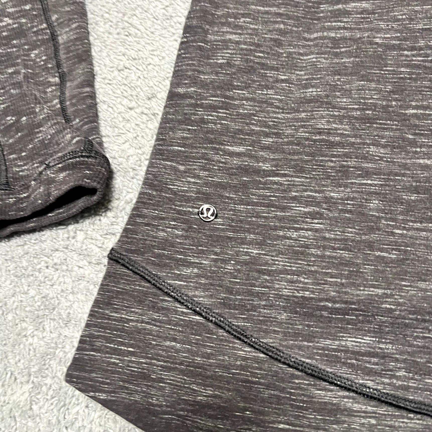 Lululemon Lululemon Shirt Womens Regular 8 Gray Heathered Exhalation Sweatshirt Pullover Women Size 8 Gray Heathered Exhalation Sweatshirt Size M / US 6-8 / IT 42-44 - 4 Thumbnail