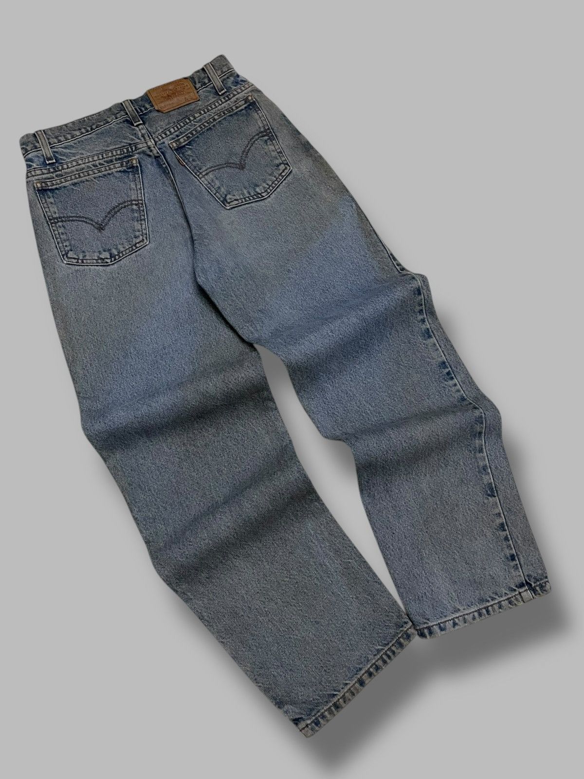 Levi's Vintage Clothing Vintage 1990s Levis Usa 550 Style Distressed Dirt Denim Size US 28 / EU 44 - 10 Thumbnail
