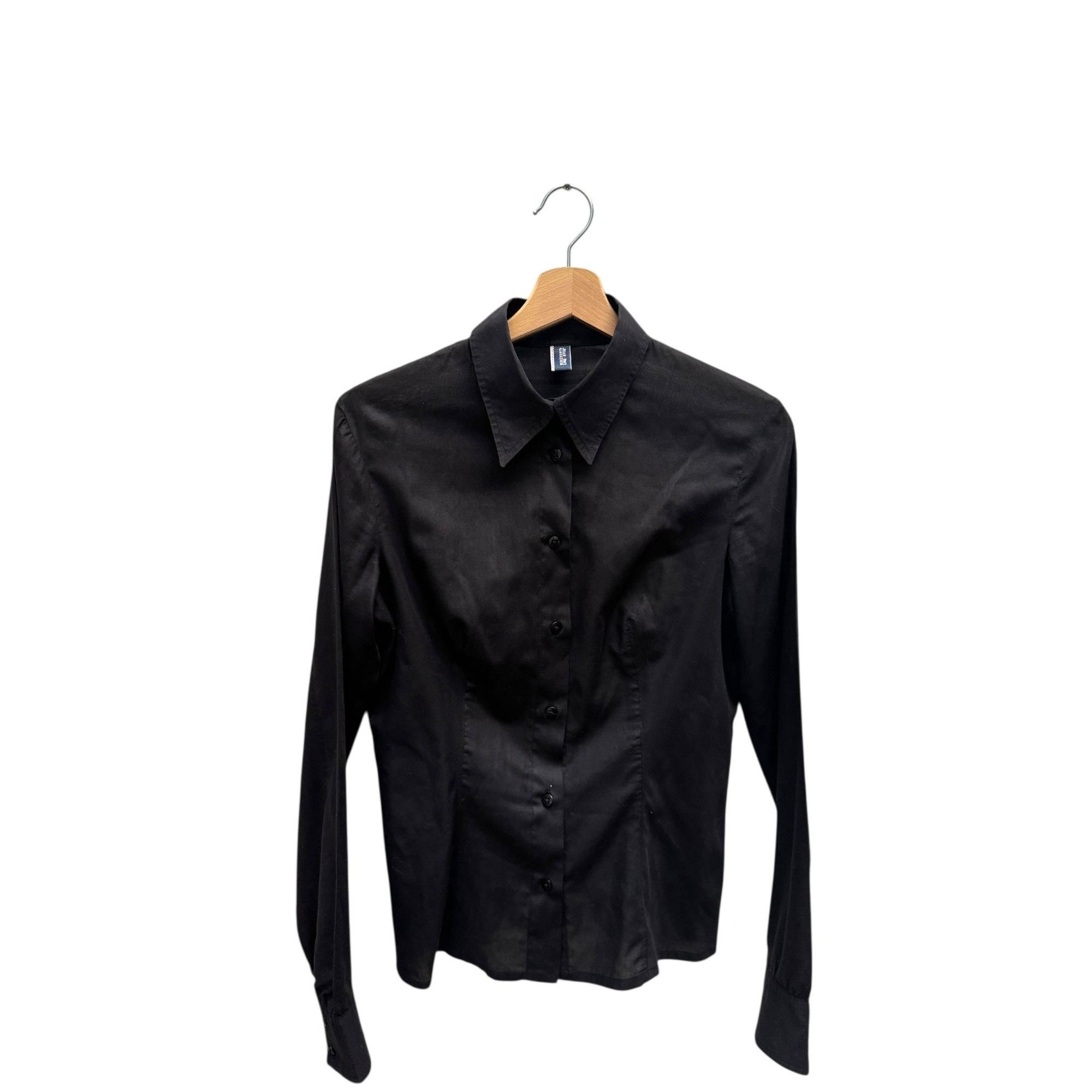 Jean Paul Gaultier Black Coated Corset Shirt Size M / US 6-8 / IT 42-44 - 5 Thumbnail