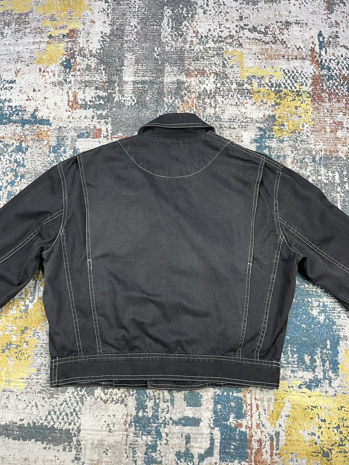 Japanese Brand Julie Club Double Collar Cotton Rider Jackets Size L / US 10 / IT 46 - 5 Thumbnail