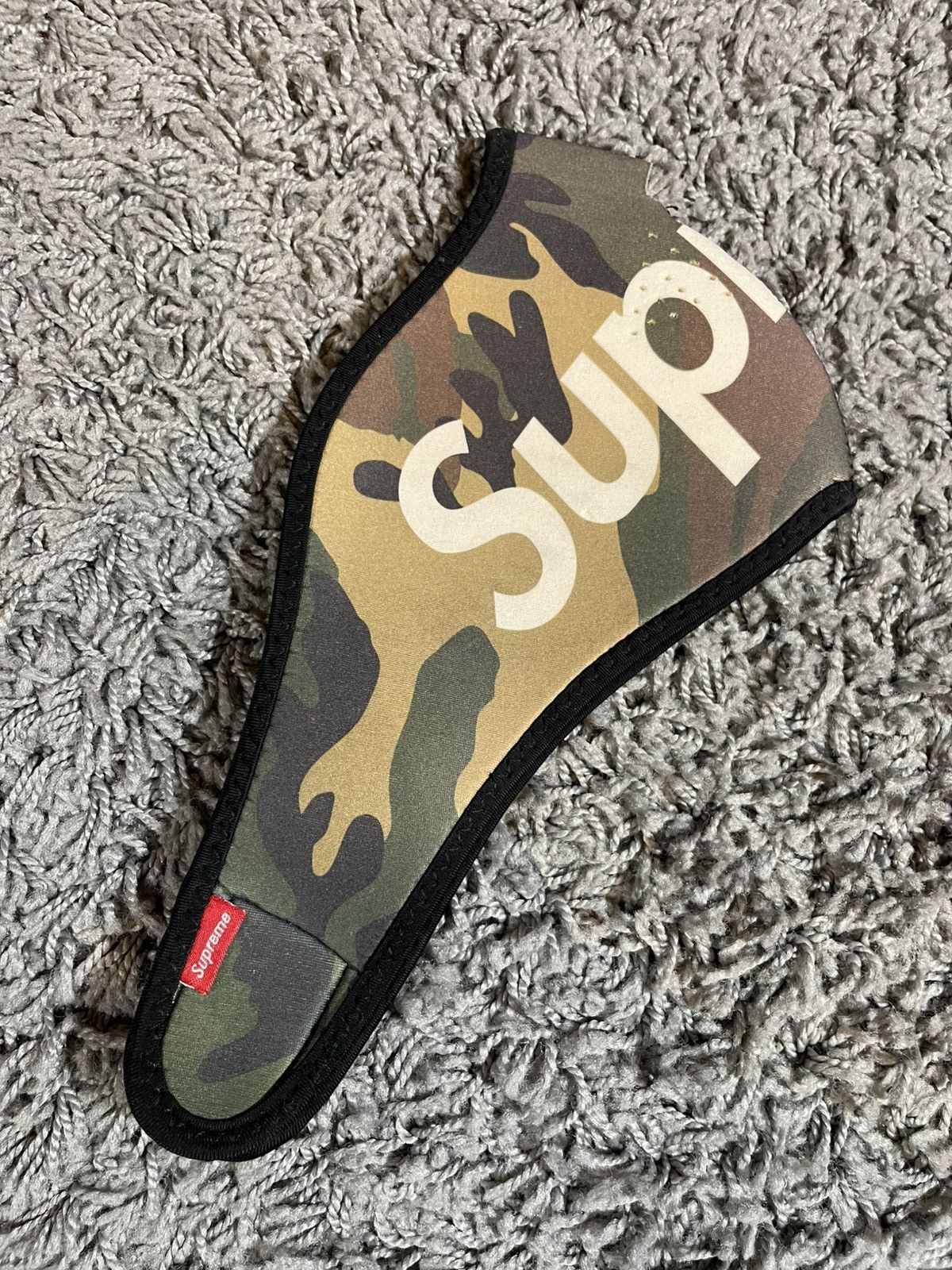 Supreme 2014FW Supreme Neoprene Face Mask Woodland Camo Green Size ONE SIZE - 2 Thumbnail