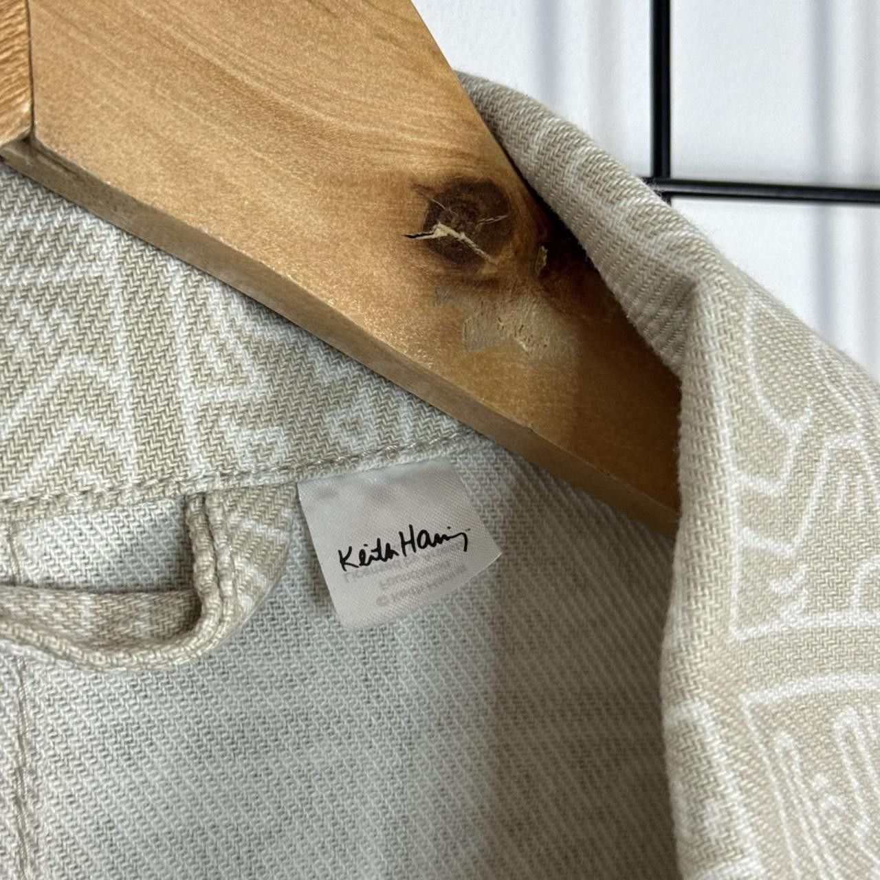 Keith Haring Keith Haring Oversize Jacket Full Print Beige Size US M / EU 48-50 / 2 - 6 Thumbnail