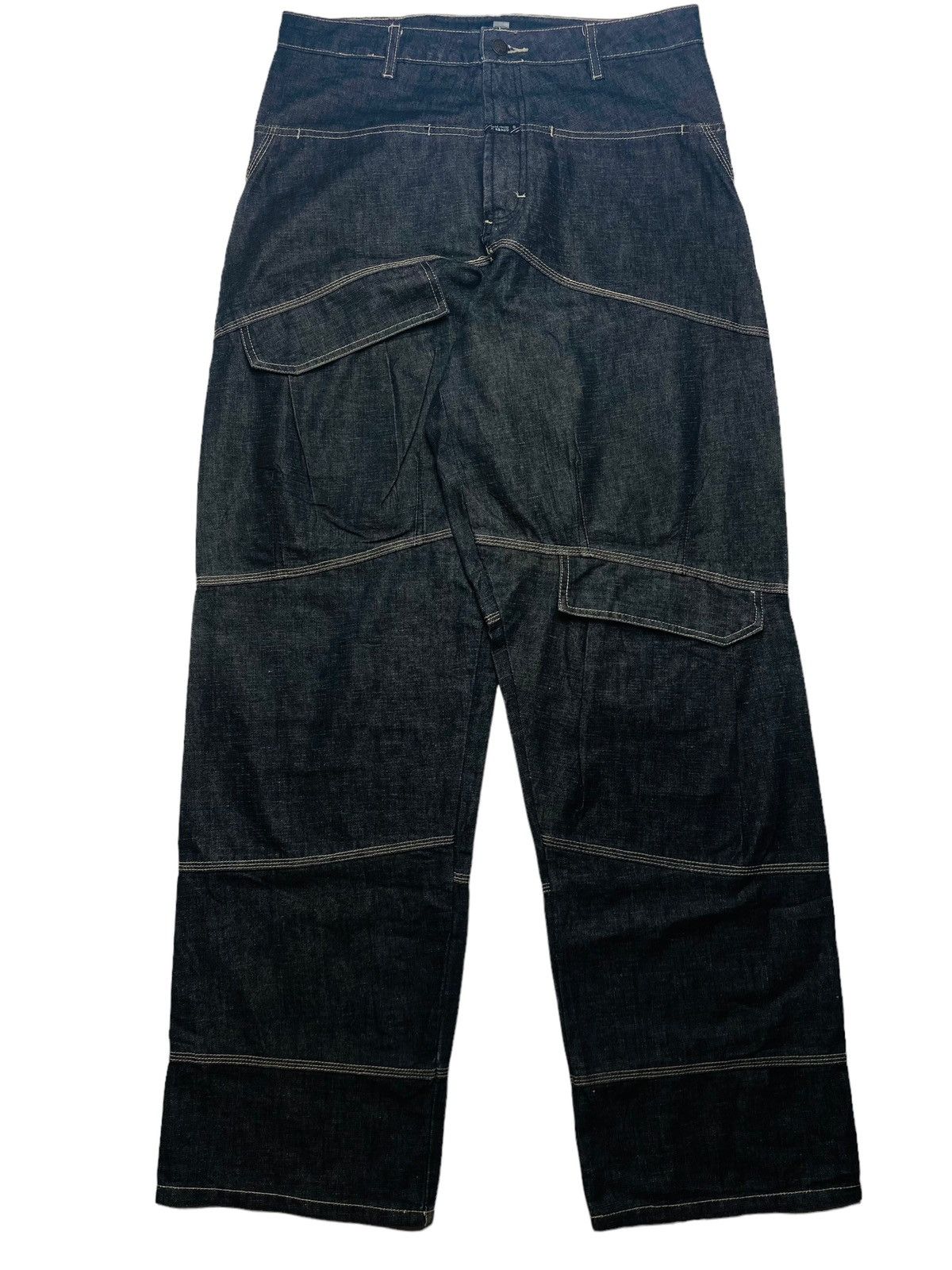 Image of Ecko Unltd x Jnco 2000S Marithe Francois Girbaud - Super Baggy Jeans in Denim, Men's (Size 34)