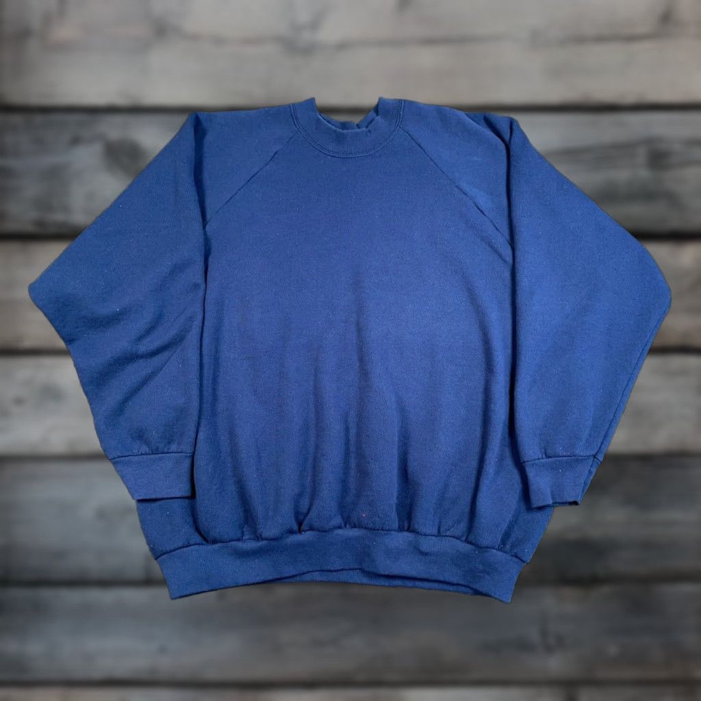Fruit Of The Loom **VTG 90s Fruit of the Loom Women's 2XL Dark Blue Crewneck Sweatshirt** User: VTG 90s Fruit of the Loom Women's 2XL Dark Blue Crewneck Sweatshirt Size XXL / US 16-18 / IT 52-54 - 1 Thumbnail